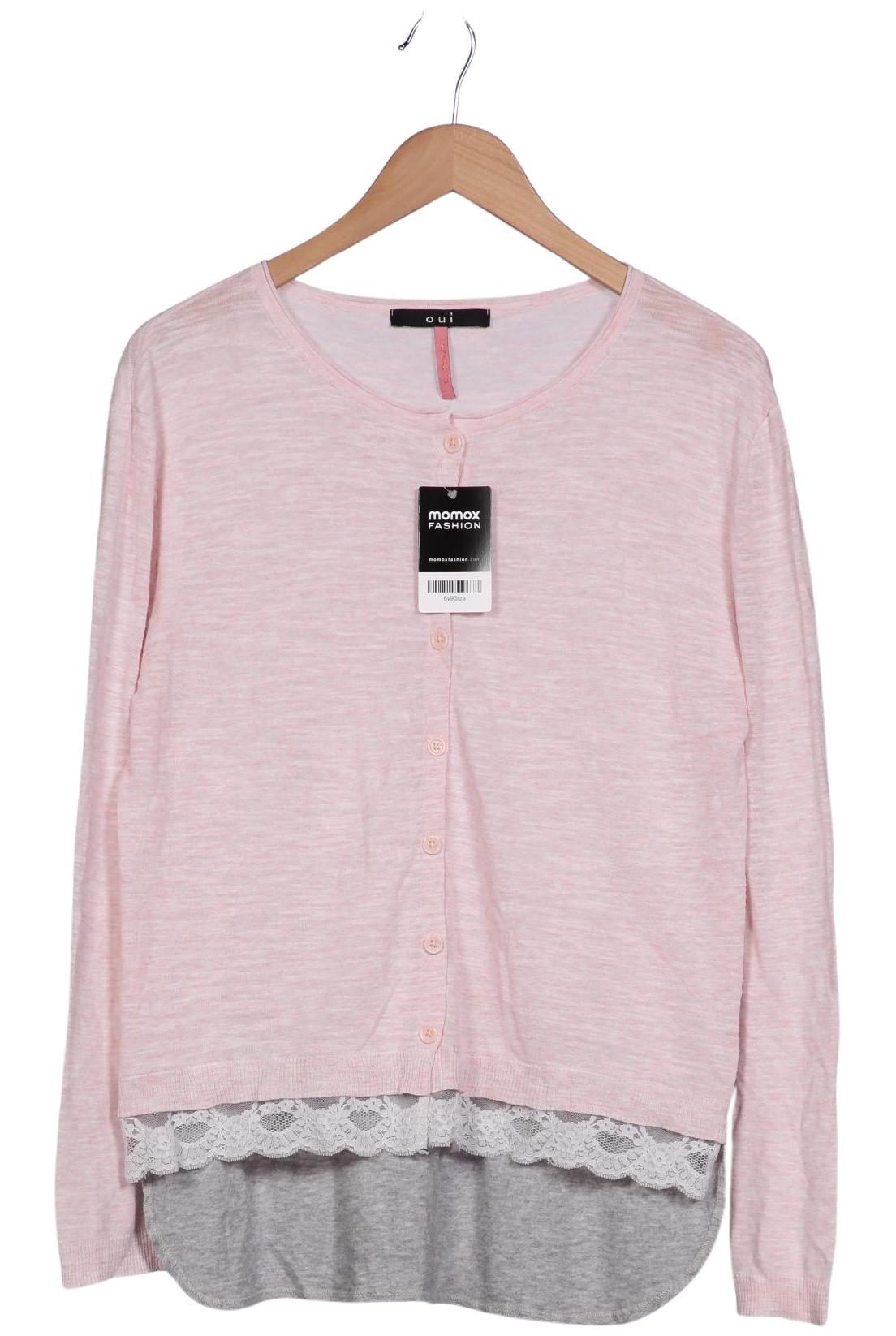 

Oui Damen Strickjacke, mehrfarbig, Gr. 42