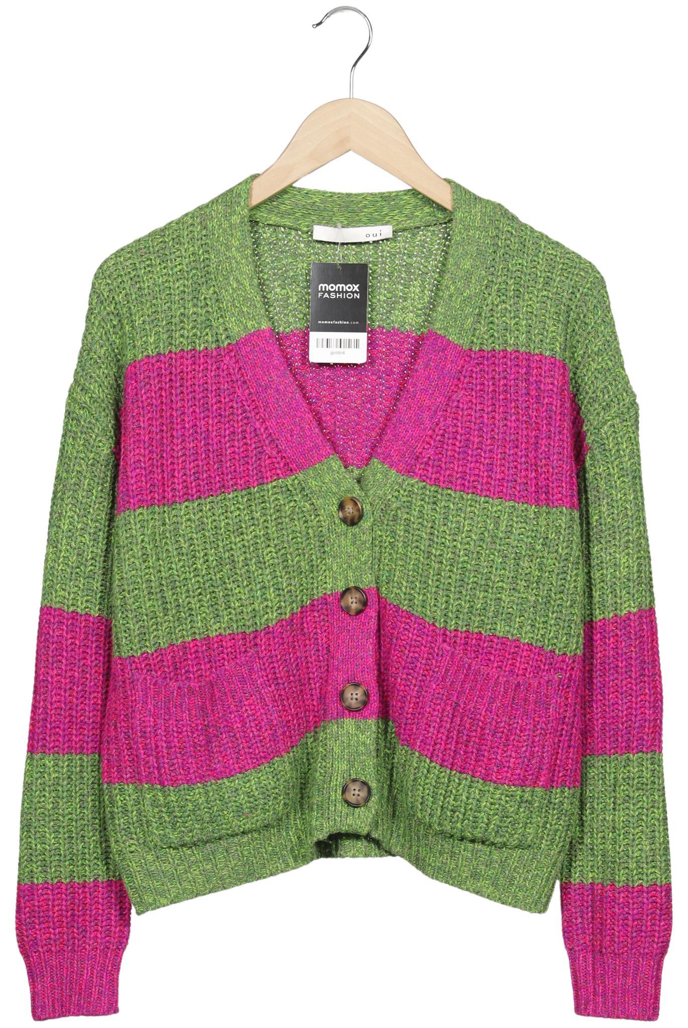 

Oui Damen Strickjacke, mehrfarbig, Gr. 38