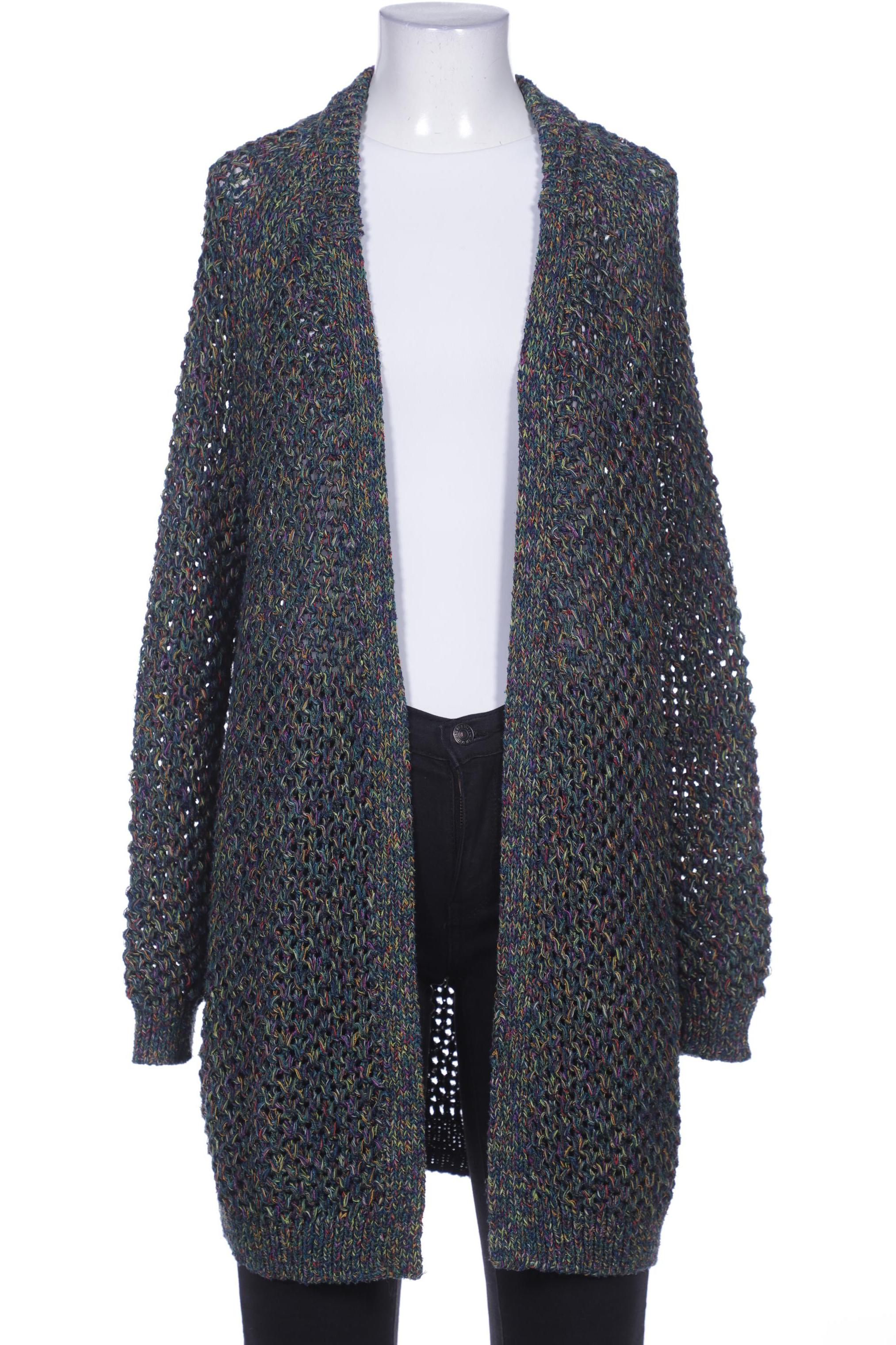 

Oui Damen Strickjacke, grün, Gr. 36