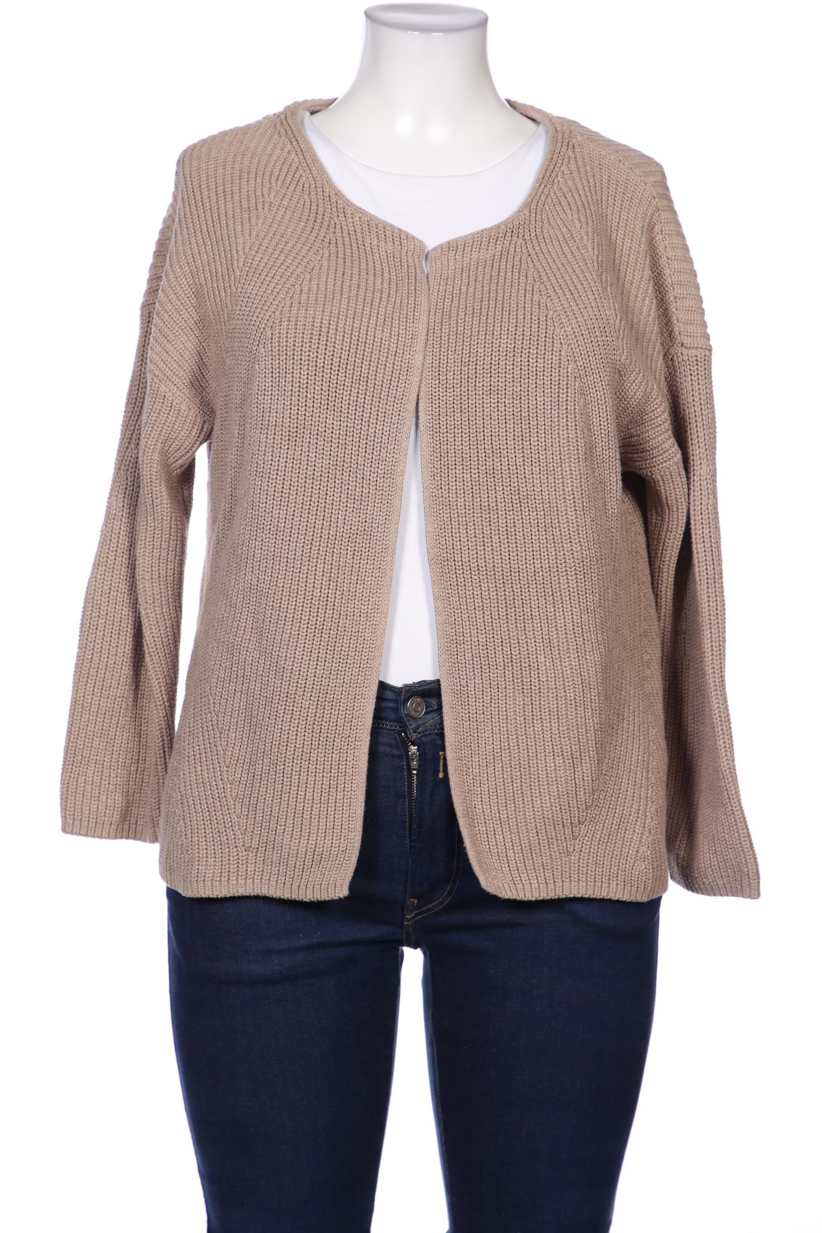 

Oui Damen Strickjacke, beige, Gr. 44
