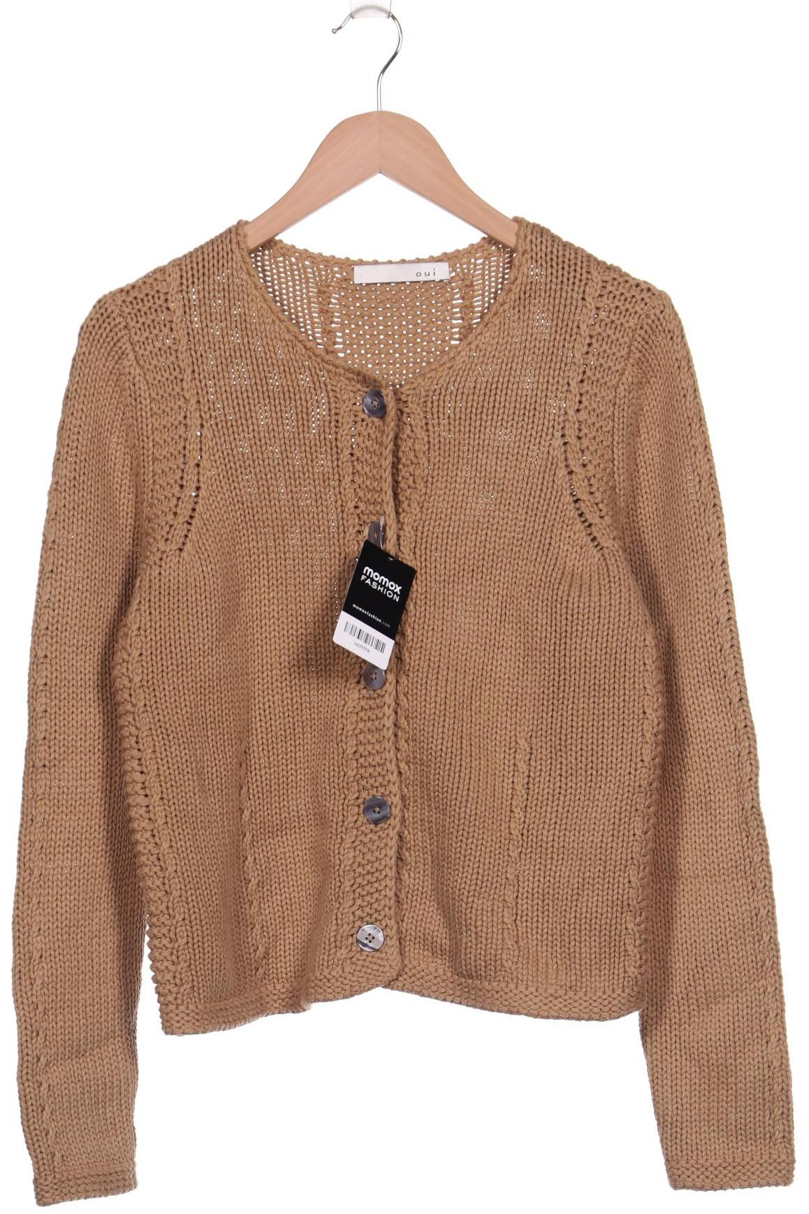 

Oui Damen Strickjacke, beige