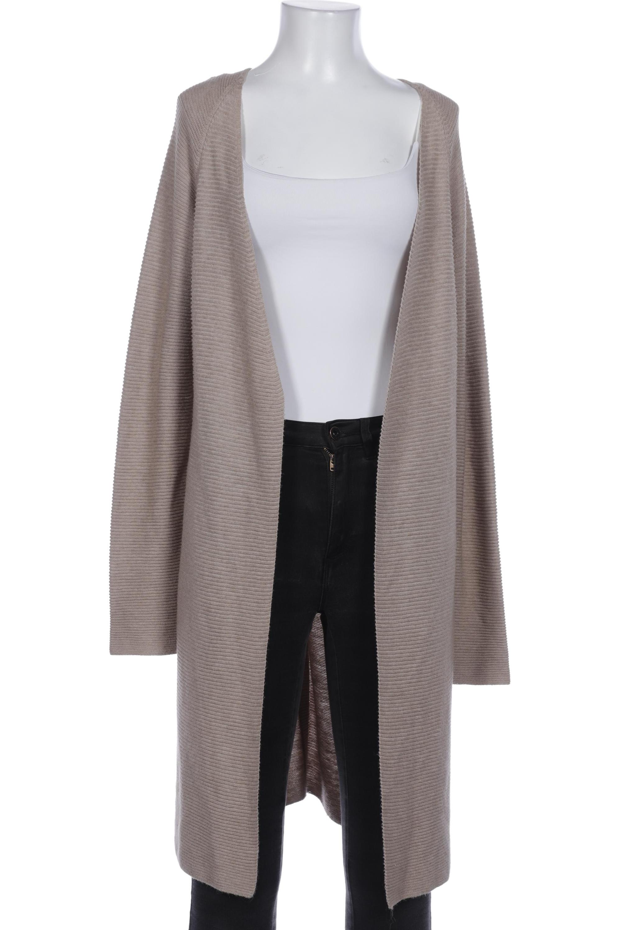 

Oui Damen Strickjacke, beige, Gr. 34