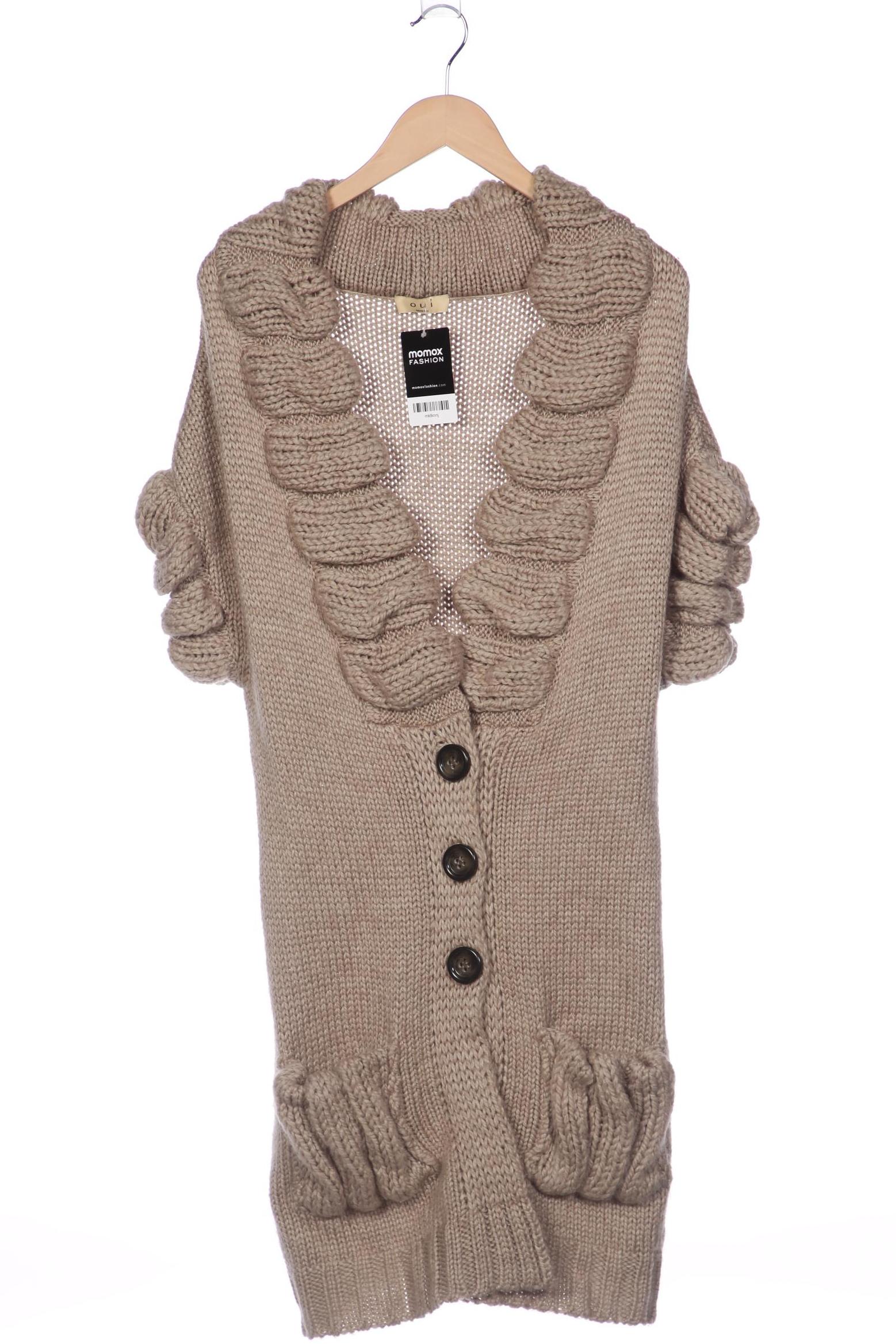 

Oui Damen Strickjacke, beige
