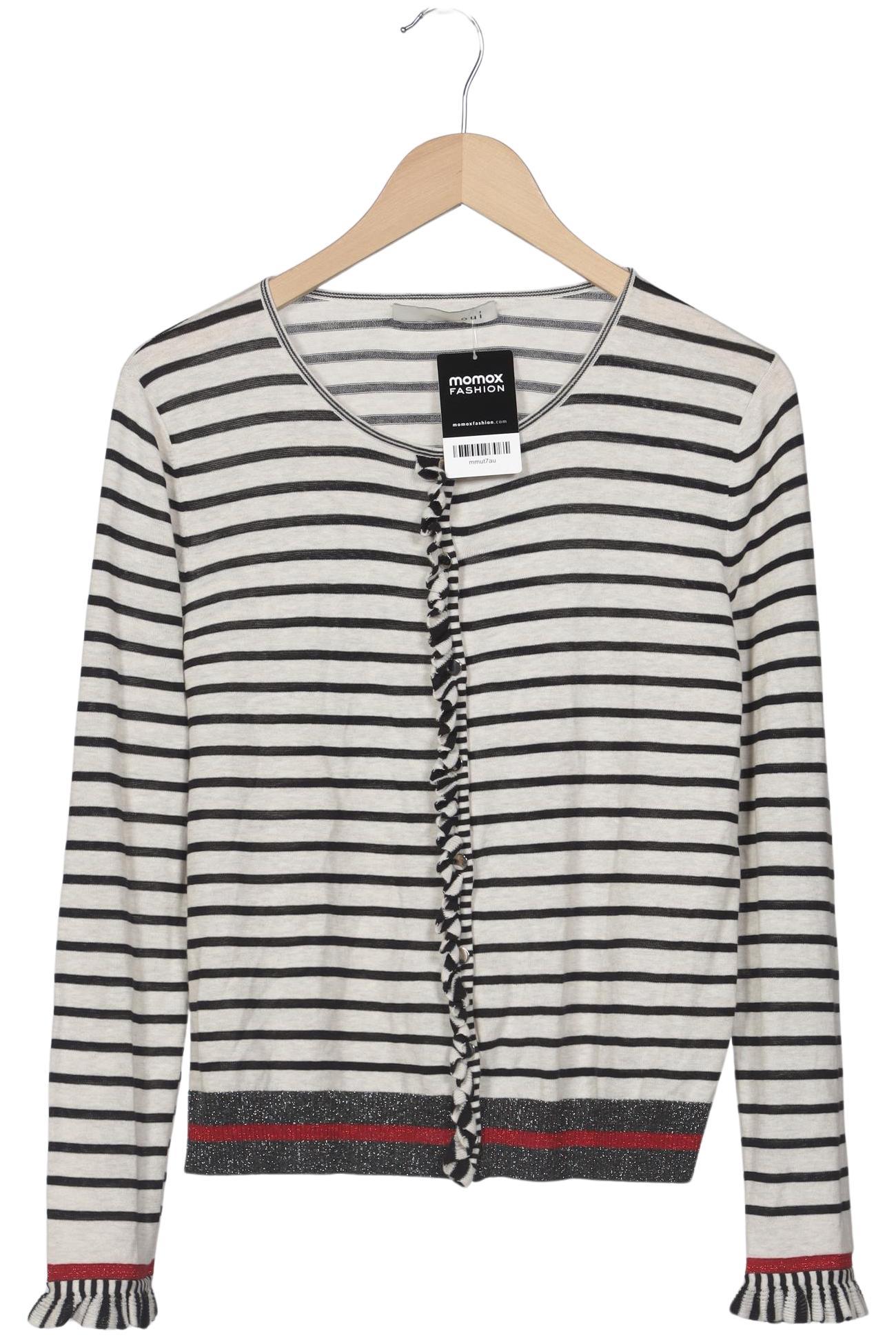 

Oui Damen Strickjacke, mehrfarbig, Gr. 40