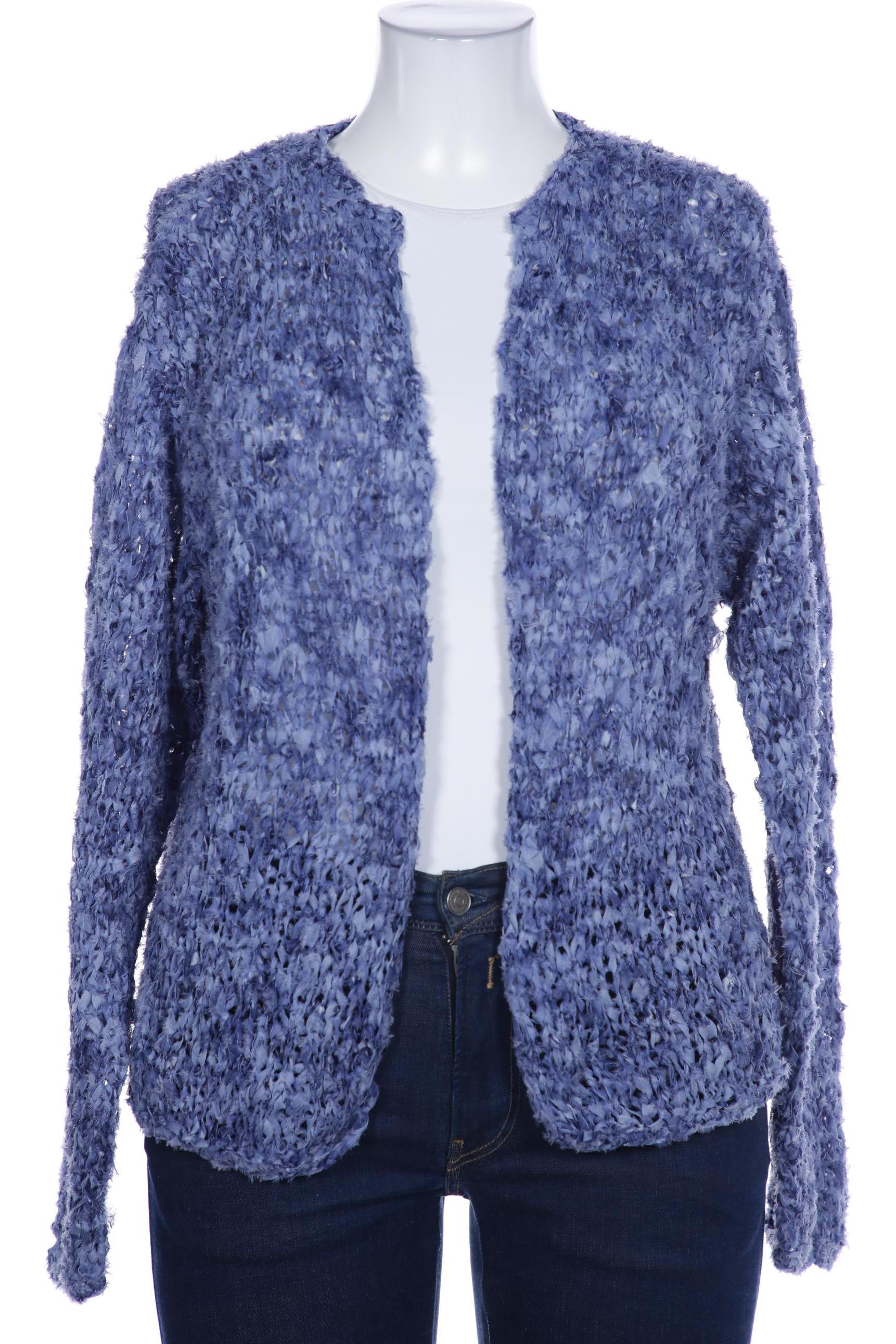 

Oui Damen Strickjacke, blau