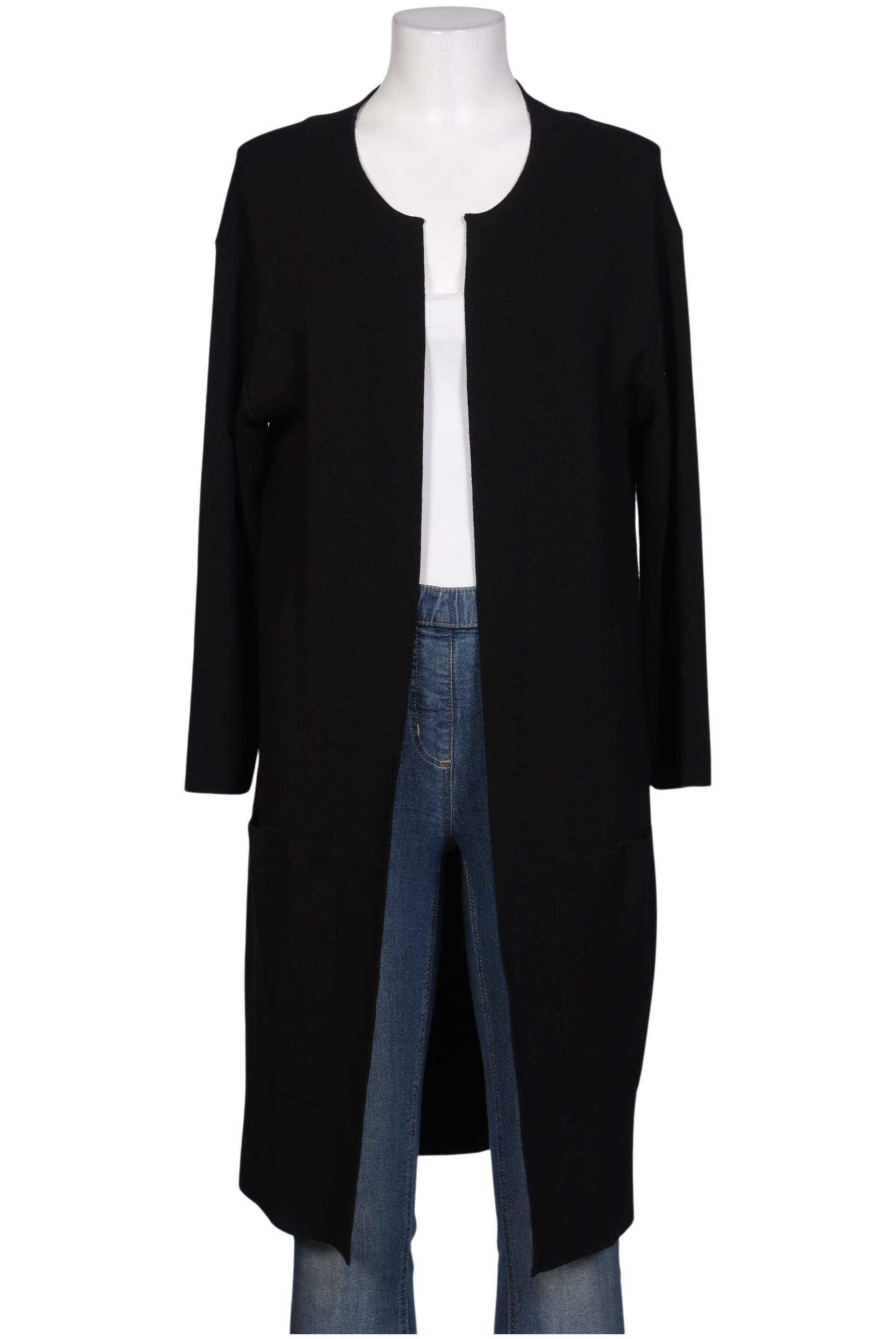 

Oui Damen Strickjacke, schwarz, Gr. 38