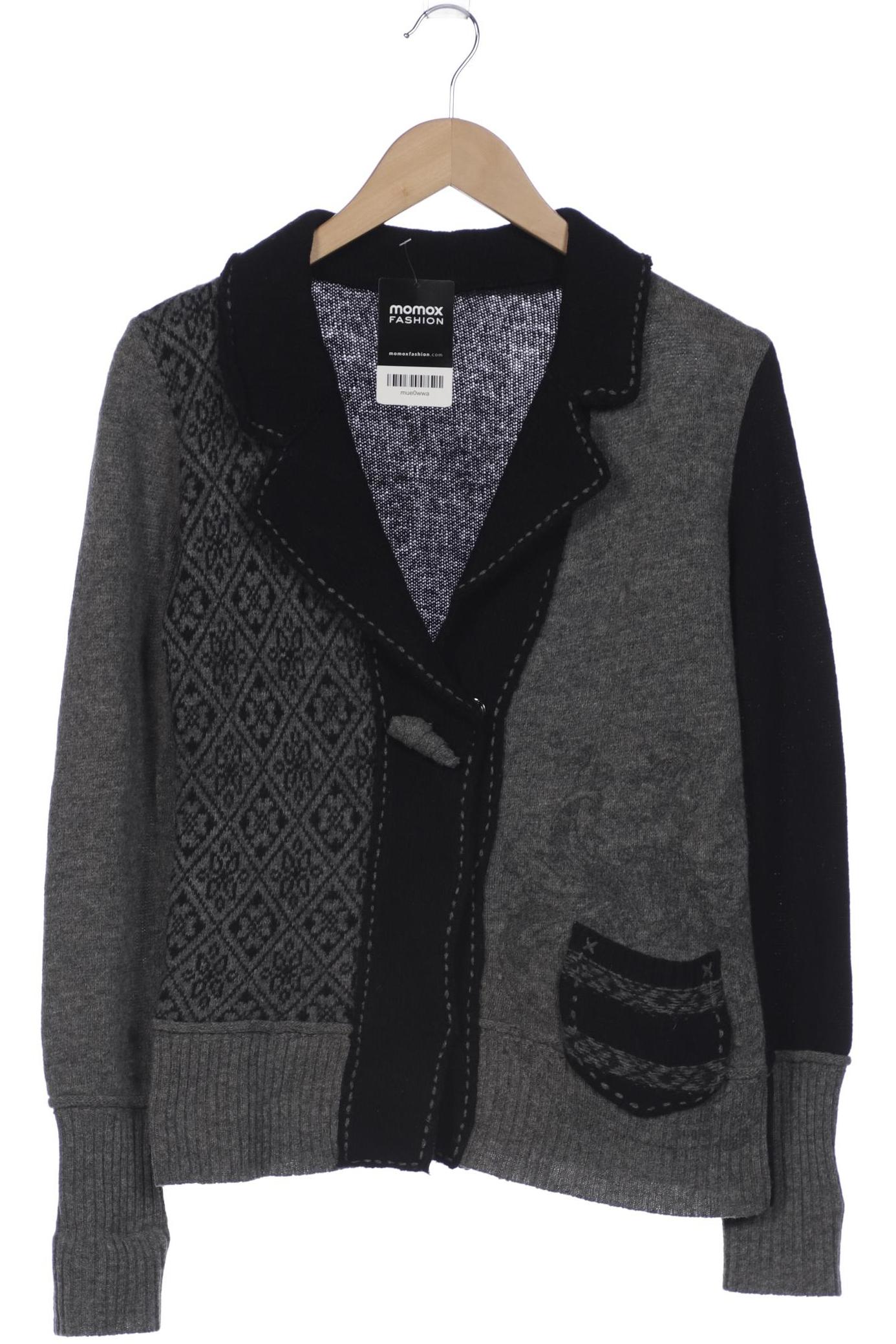 

Oui Damen Strickjacke, grau