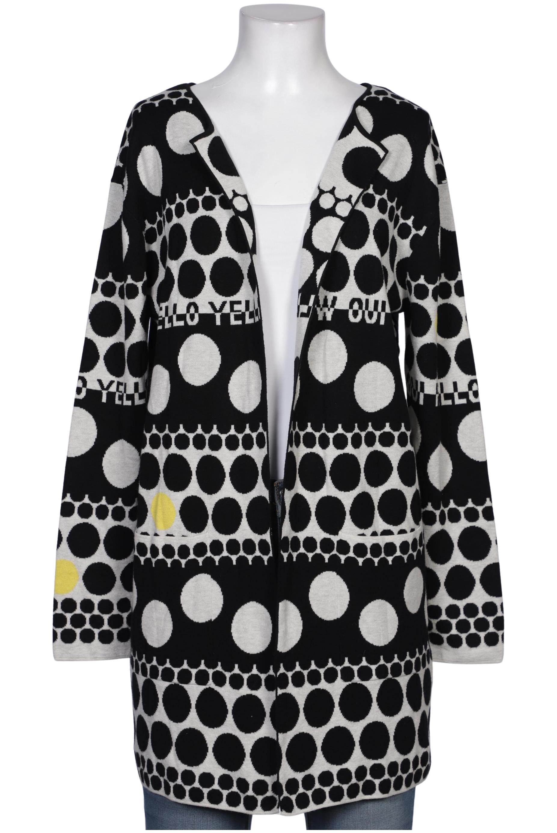 

Oui Damen Strickjacke, mehrfarbig, Gr. 38