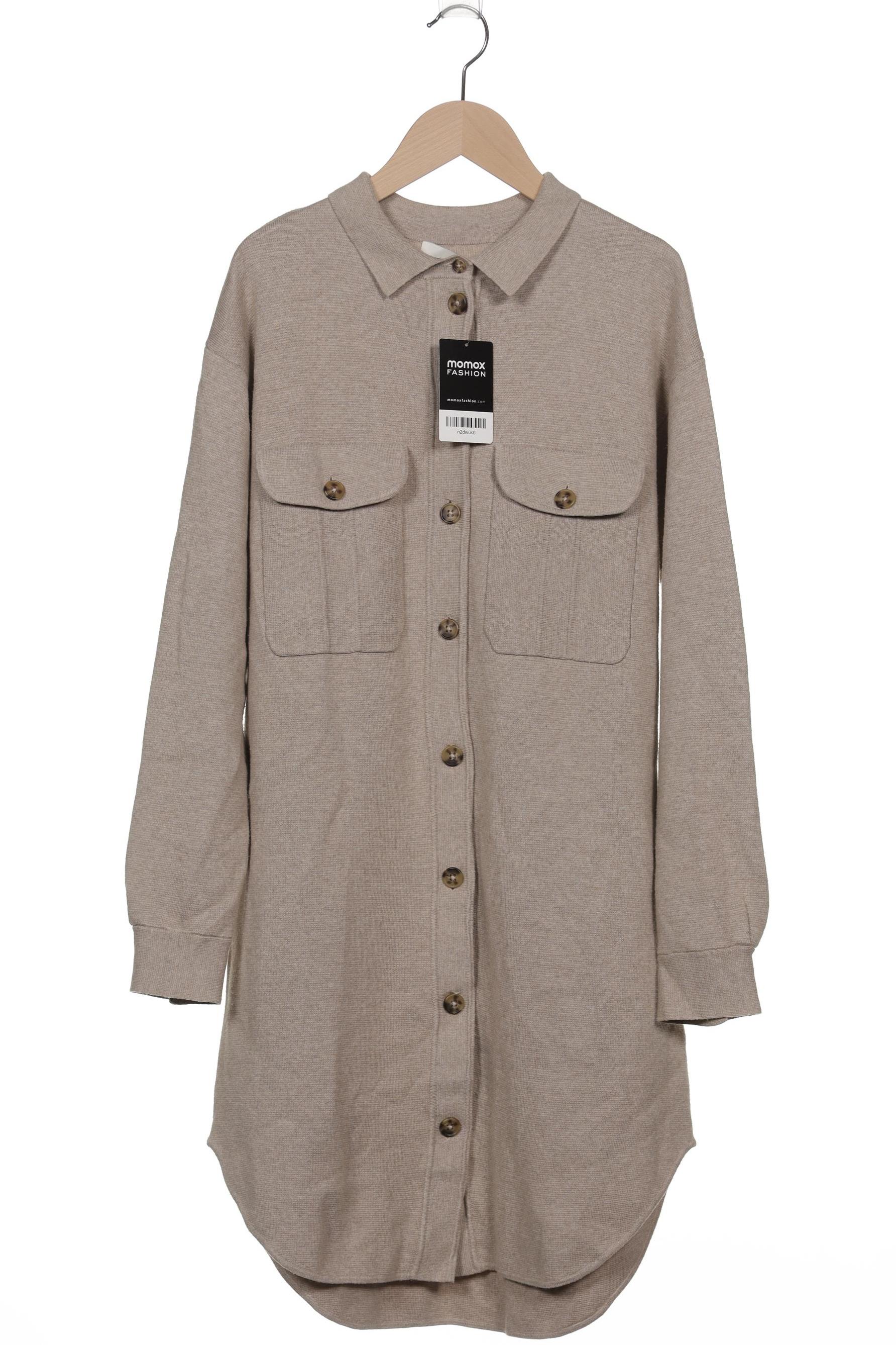 

Oui Damen Strickjacke, beige, Gr. 34