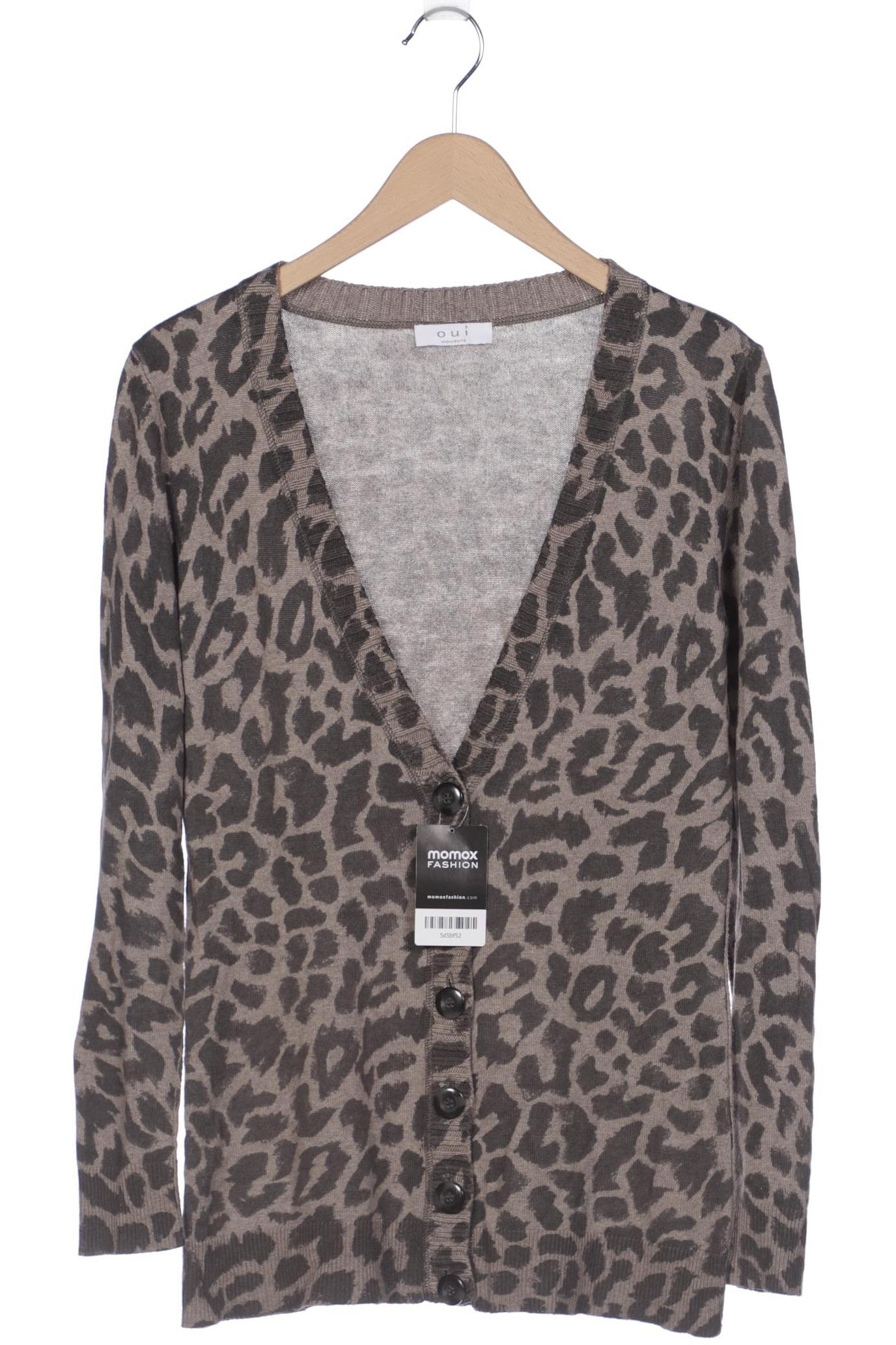 

Oui Damen Strickjacke, grau