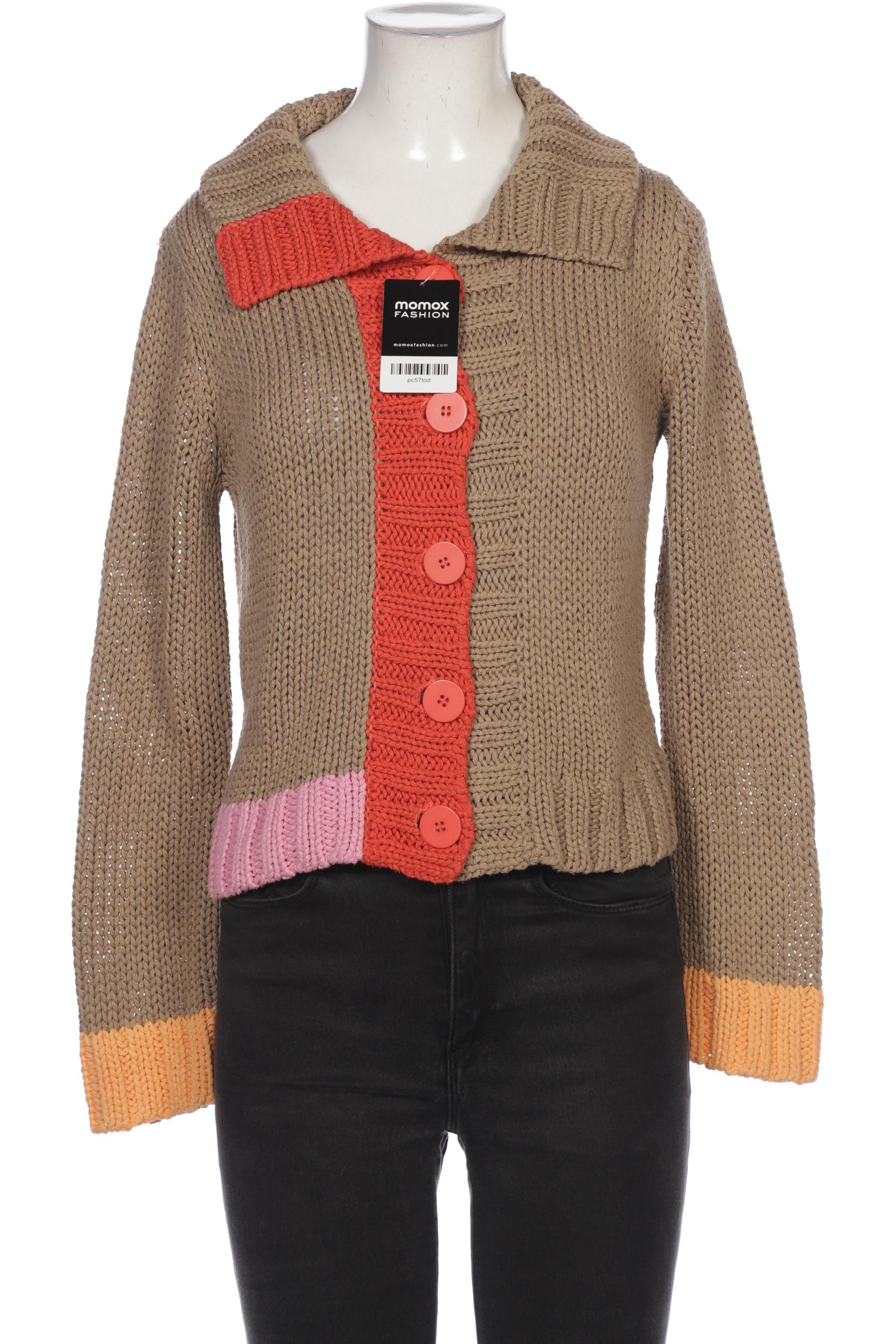 

Oui Damen Strickjacke, beige, Gr. 36