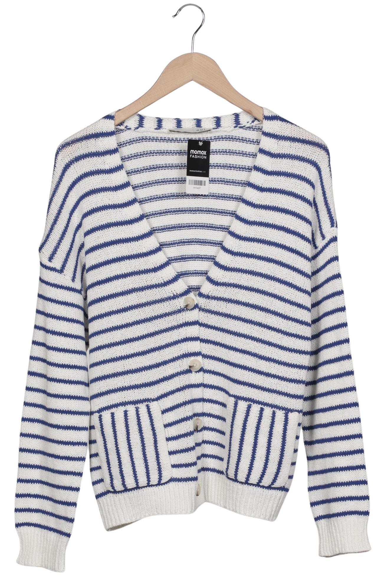 

Oui Damen Strickjacke, mehrfarbig, Gr. 40