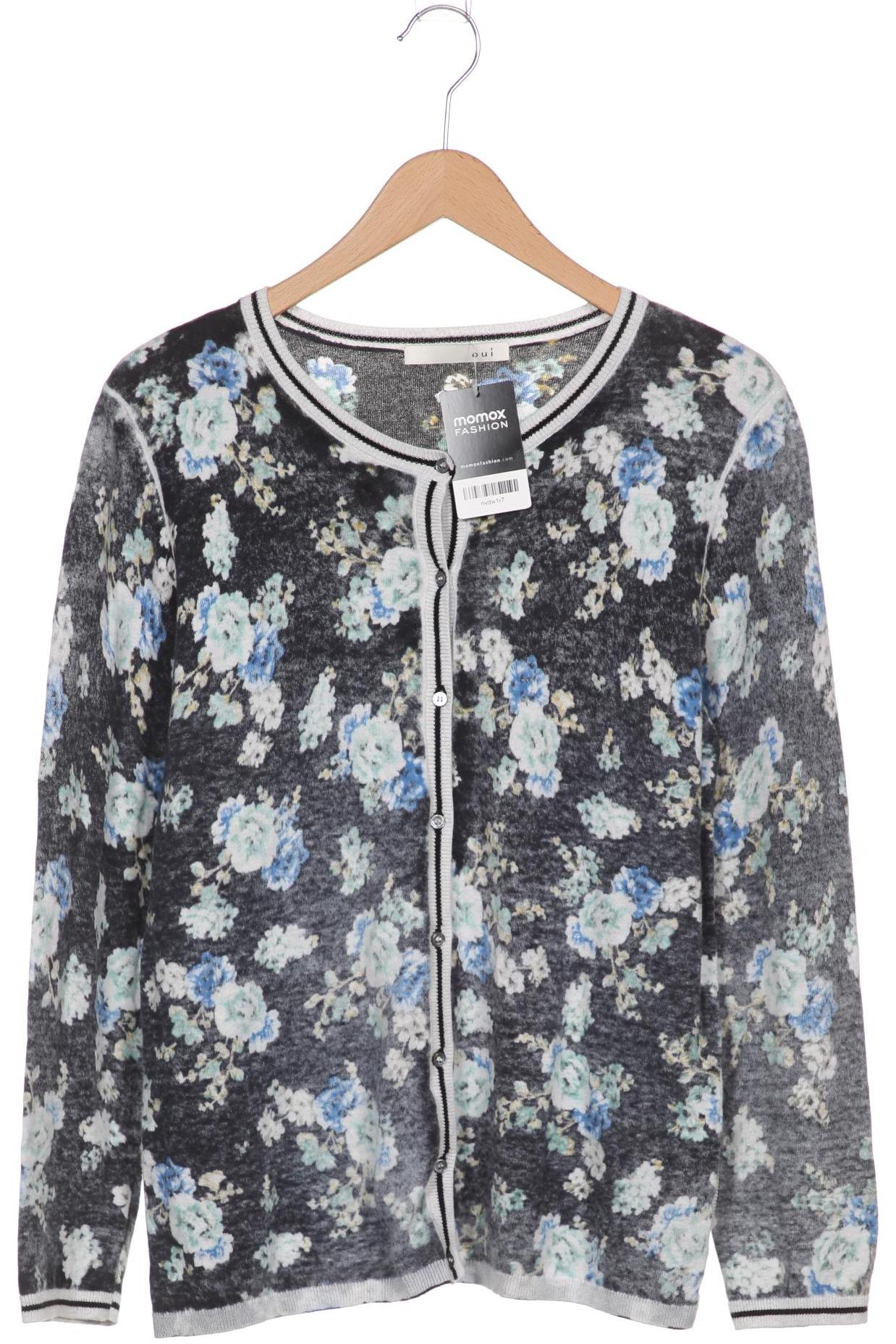 

Oui Damen Strickjacke, marineblau
