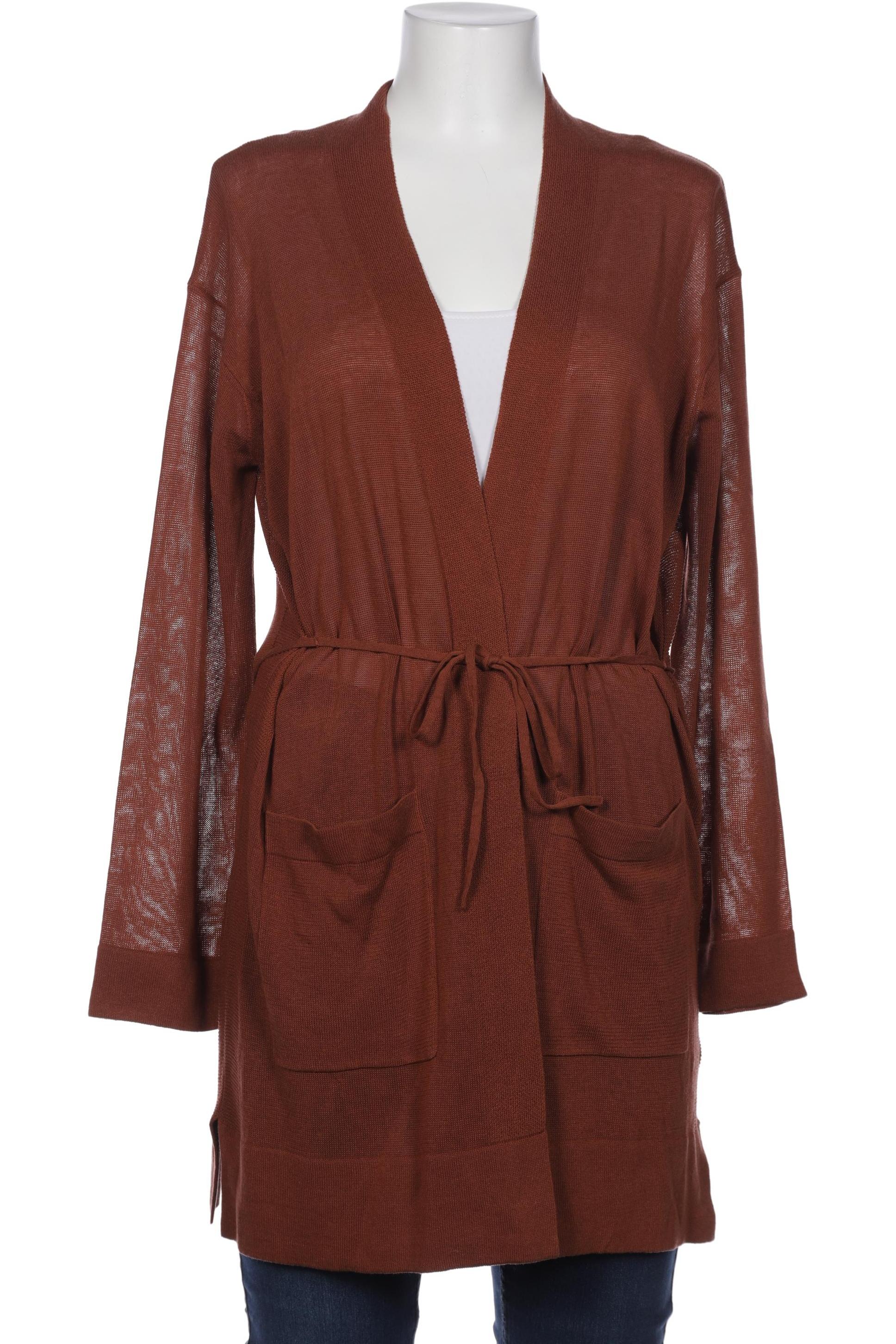 

Oui Damen Strickjacke, braun, Gr. 40