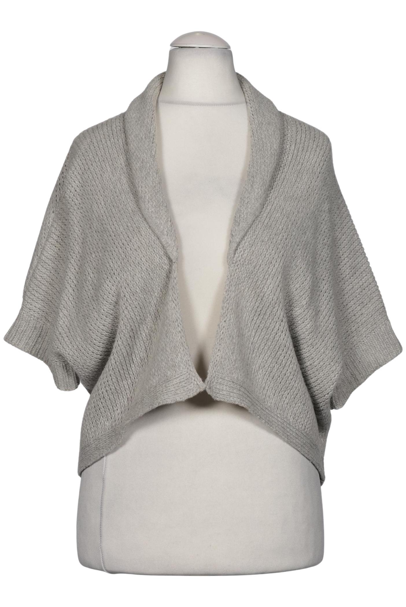 

Oui Damen Strickjacke, grau, Gr. 38