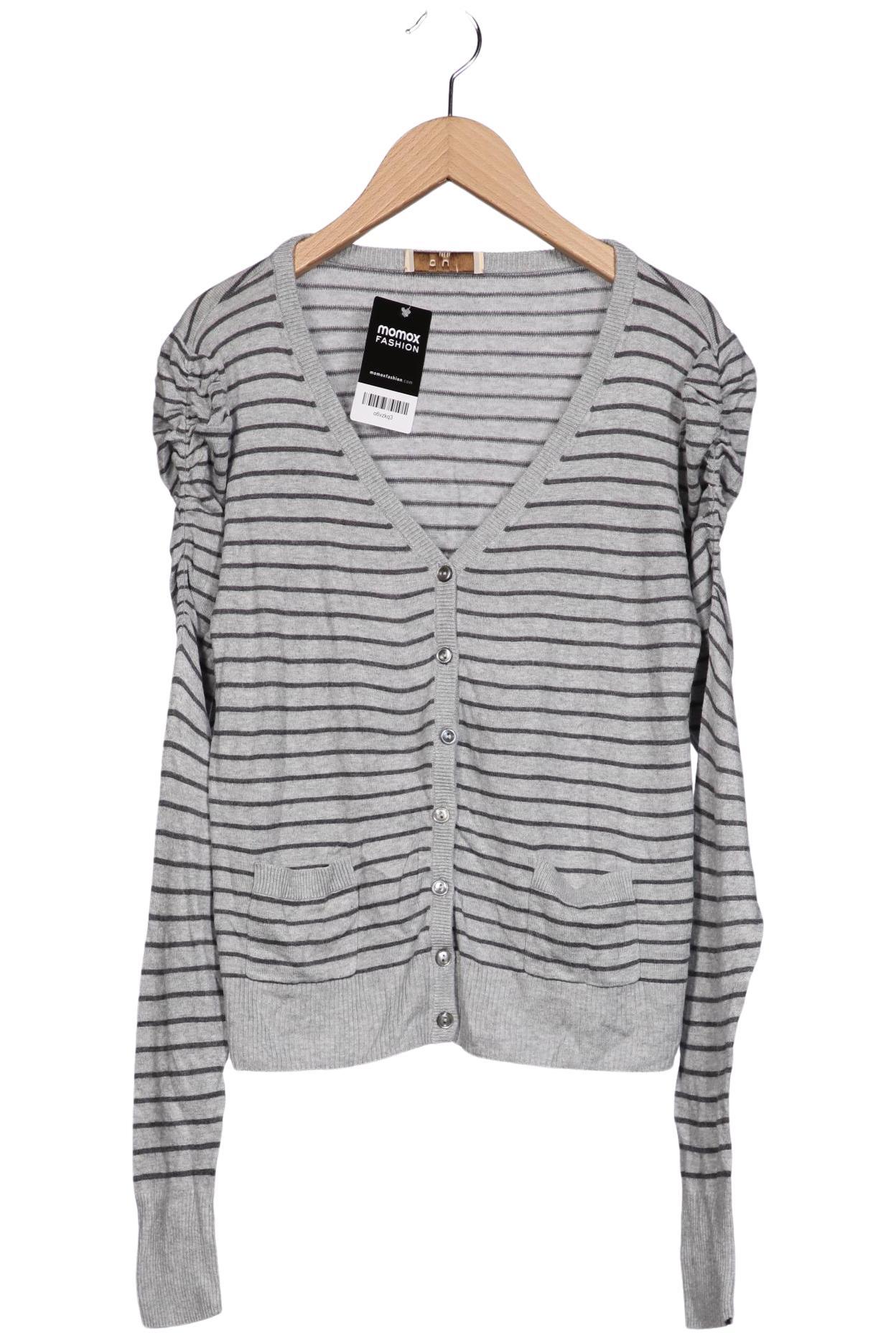 

Oui Damen Strickjacke, grau, Gr. 36