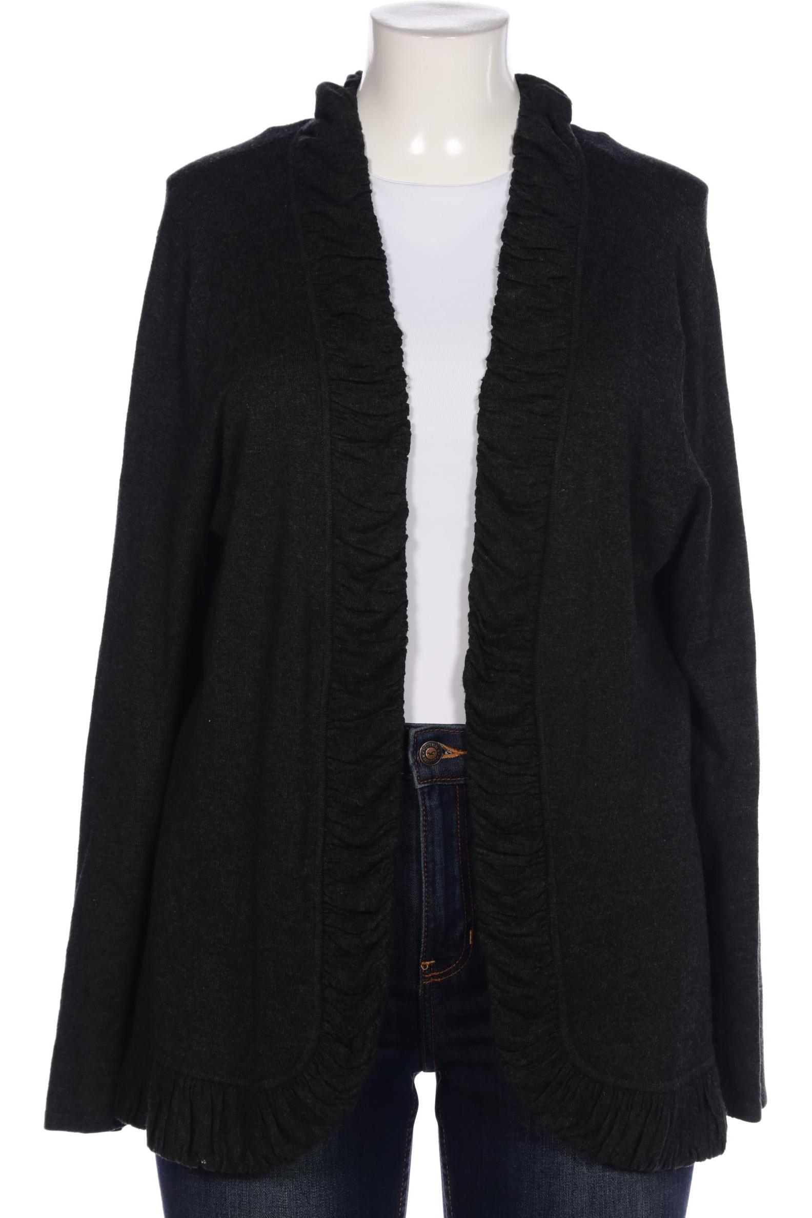 

Oui Damen Strickjacke, grau
