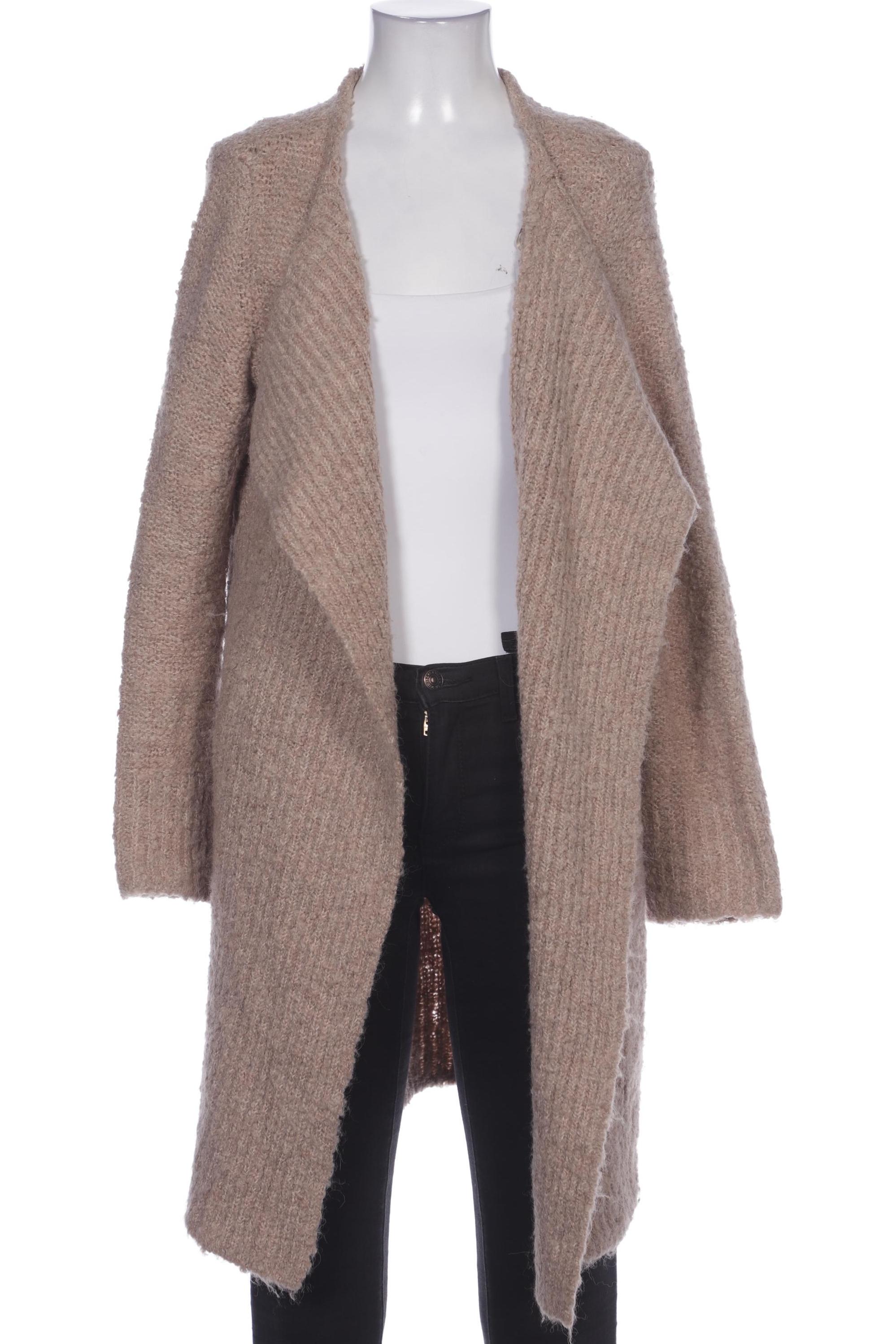 

Oui Damen Strickjacke, beige, Gr. 36