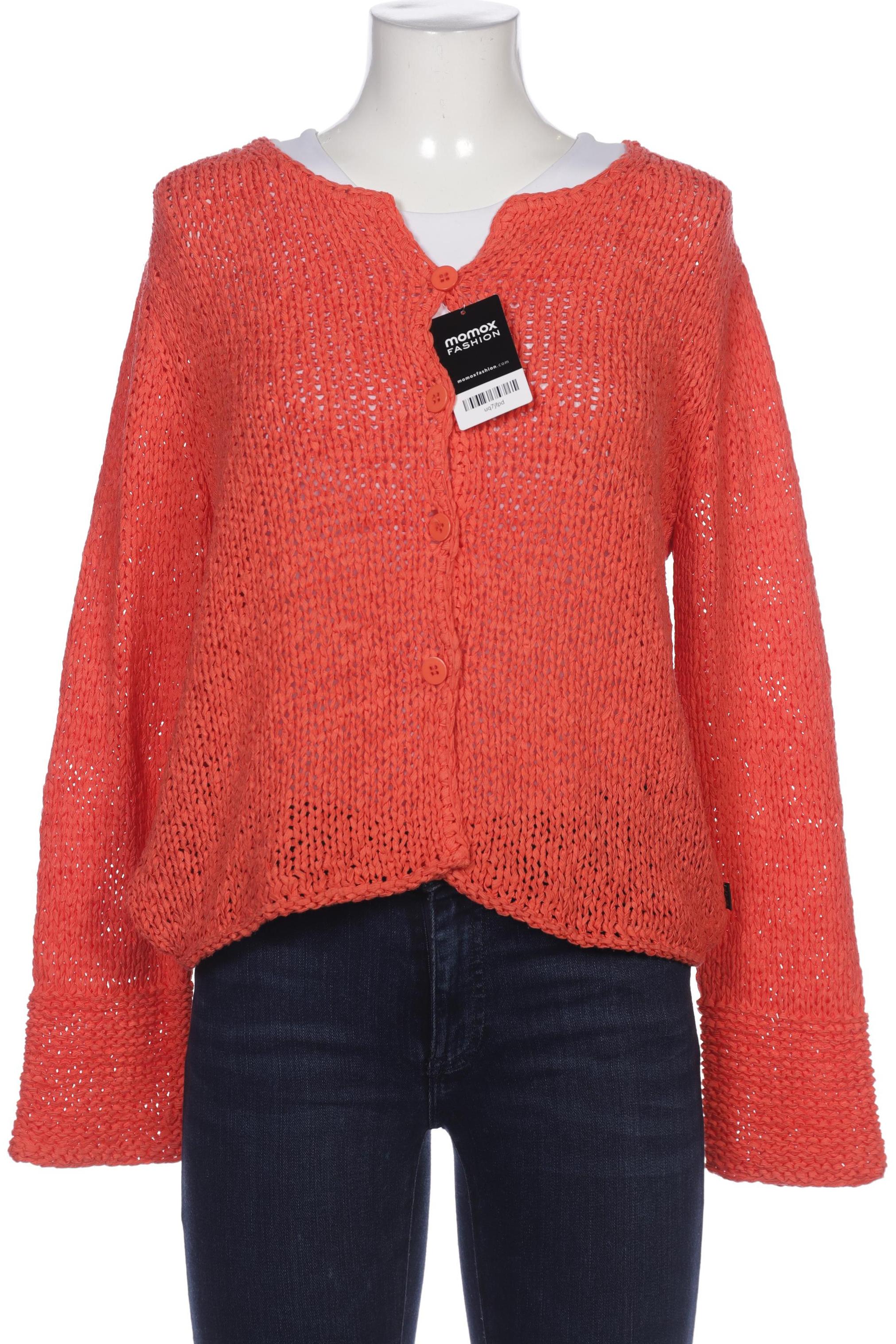 

Oui Damen Strickjacke, orange