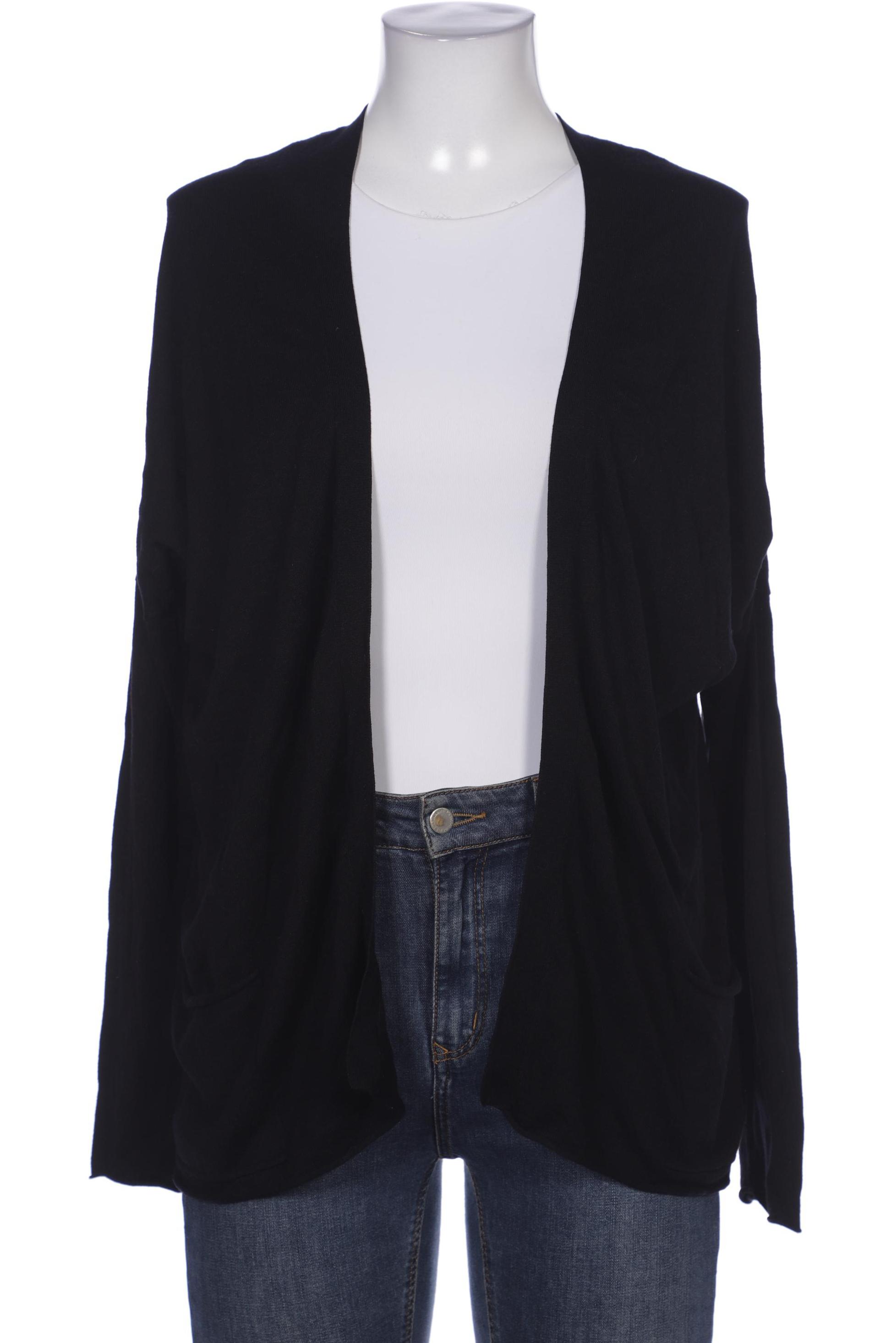 

Oui Damen Strickjacke, schwarz, Gr. 38