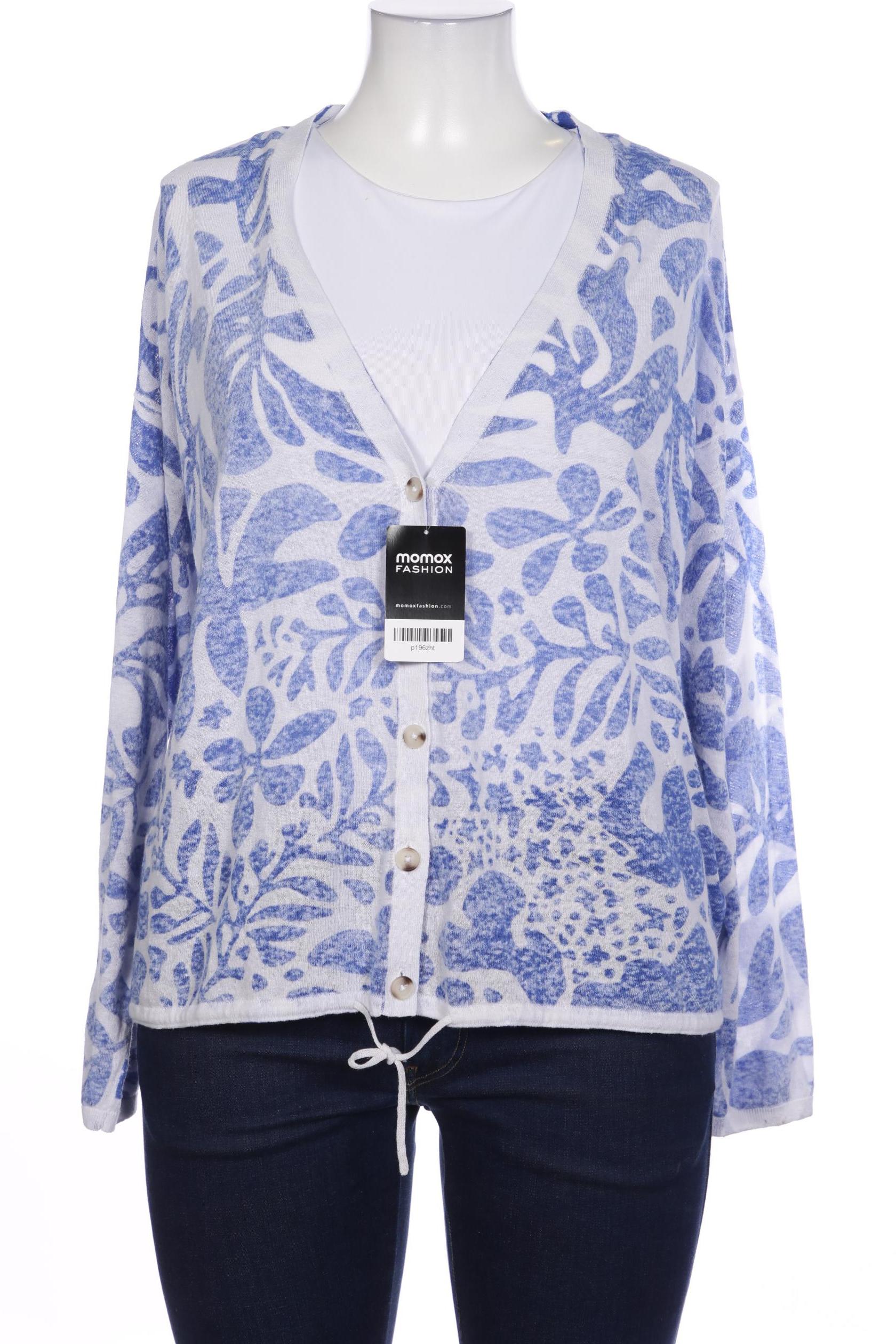 

Oui Damen Strickjacke, blau
