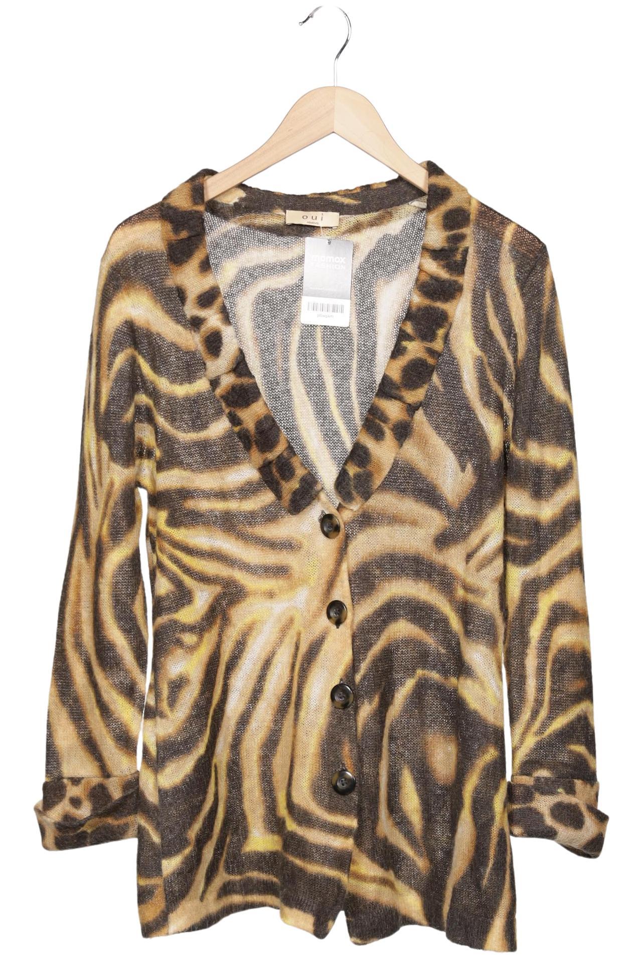 

Oui Damen Strickjacke, mehrfarbig, Gr. 42