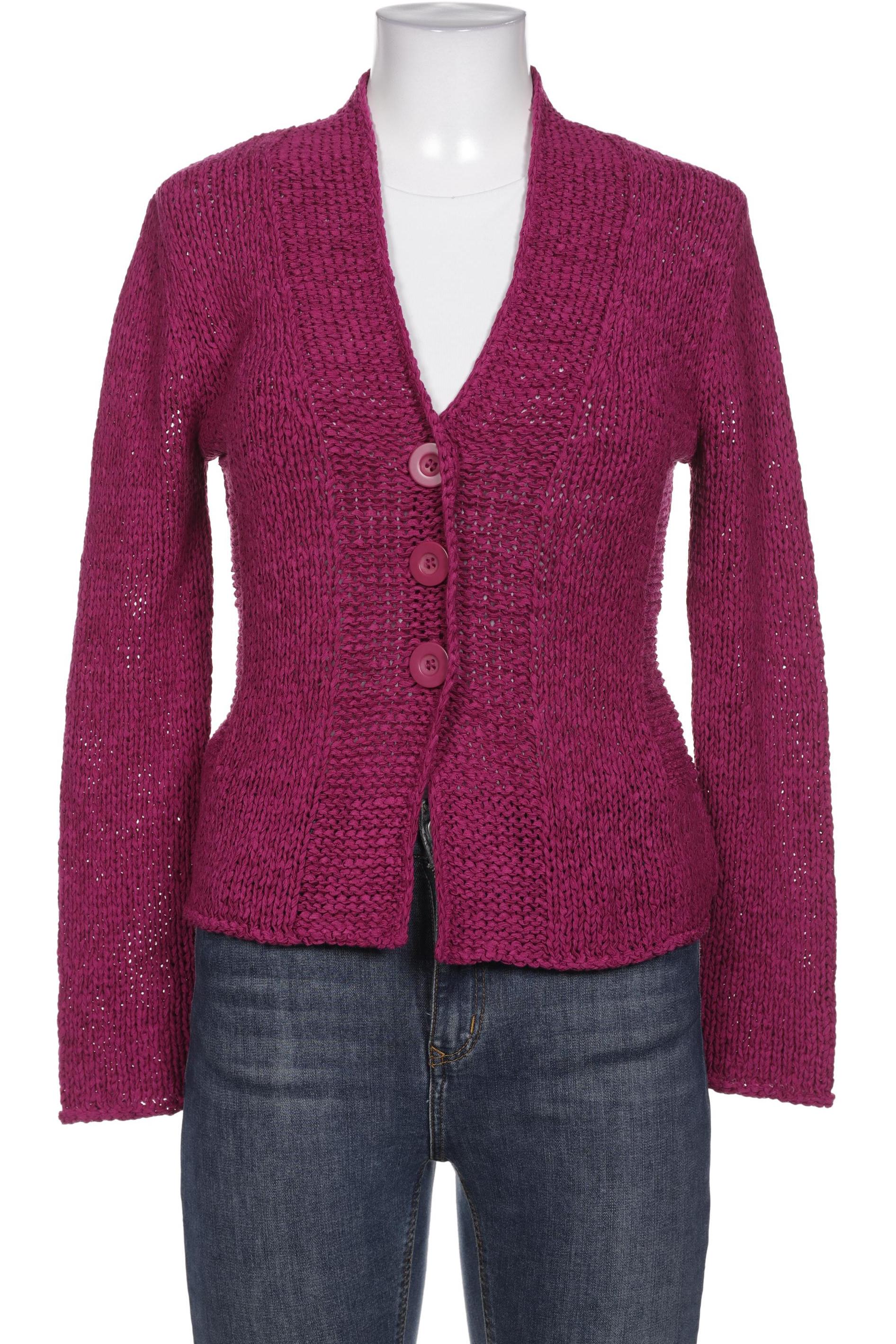 

Oui Damen Strickjacke, pink, Gr. 36