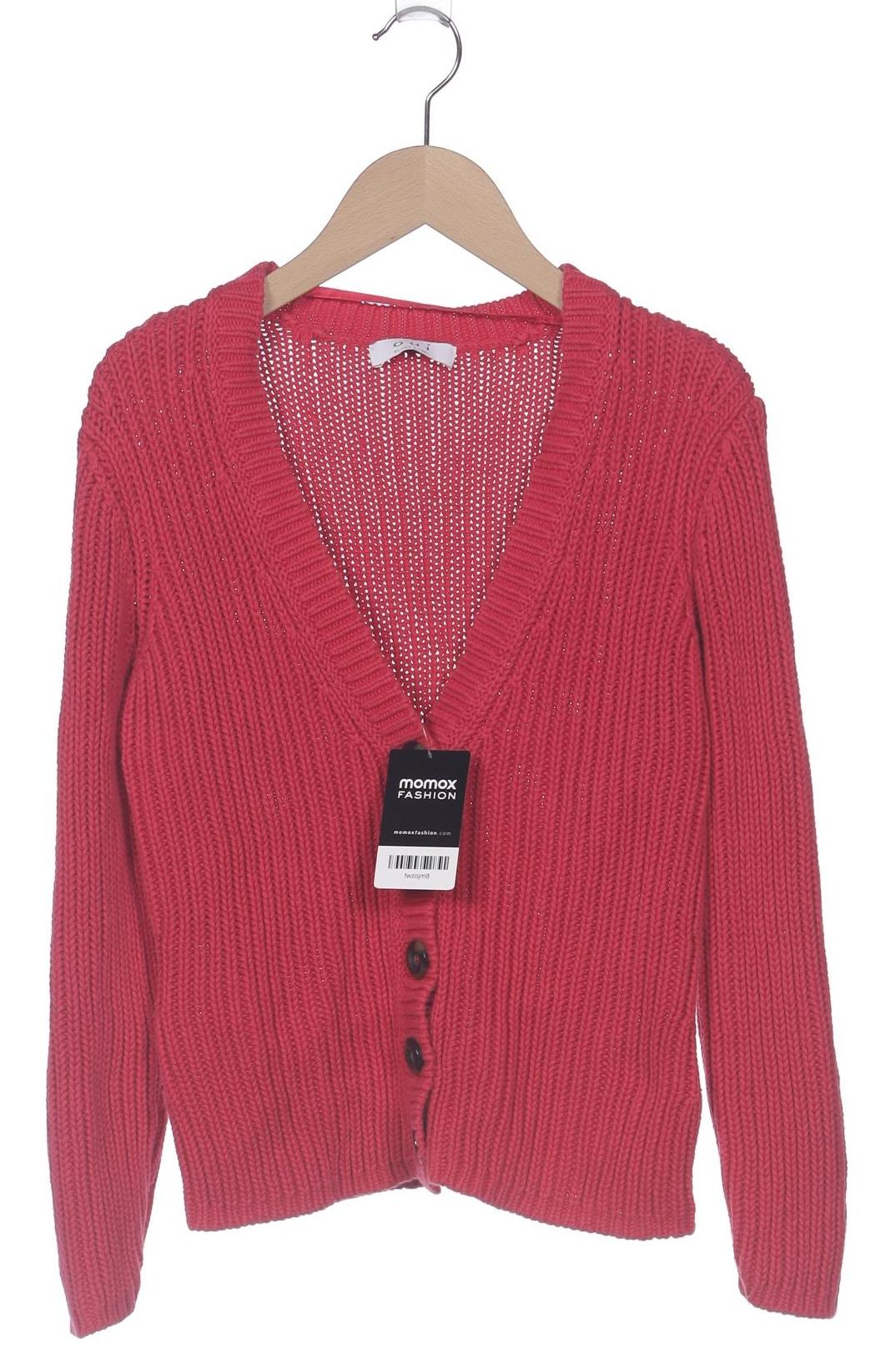 

Oui Damen Strickjacke, pink, Gr. 38