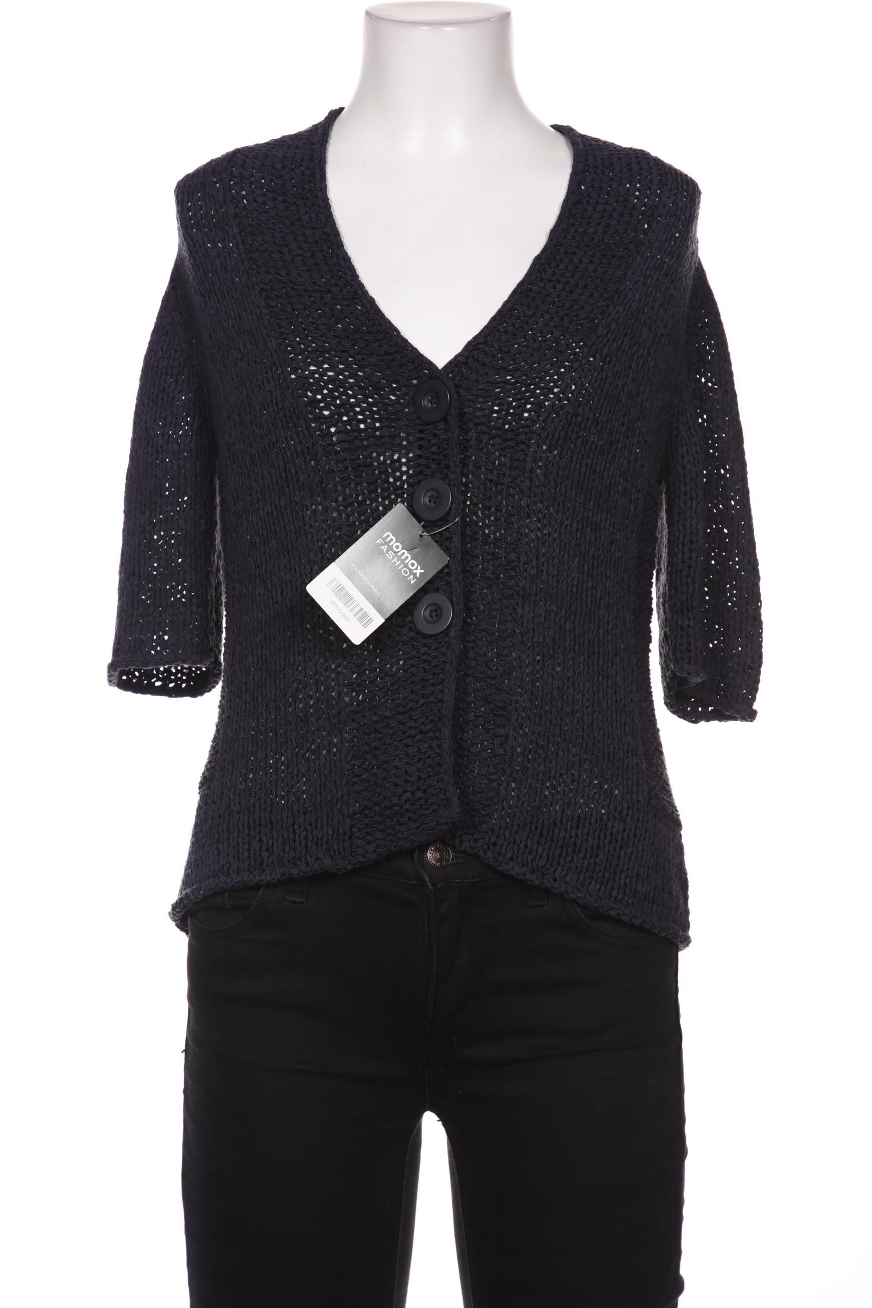 

Oui Damen Strickjacke, marineblau, Gr. 36