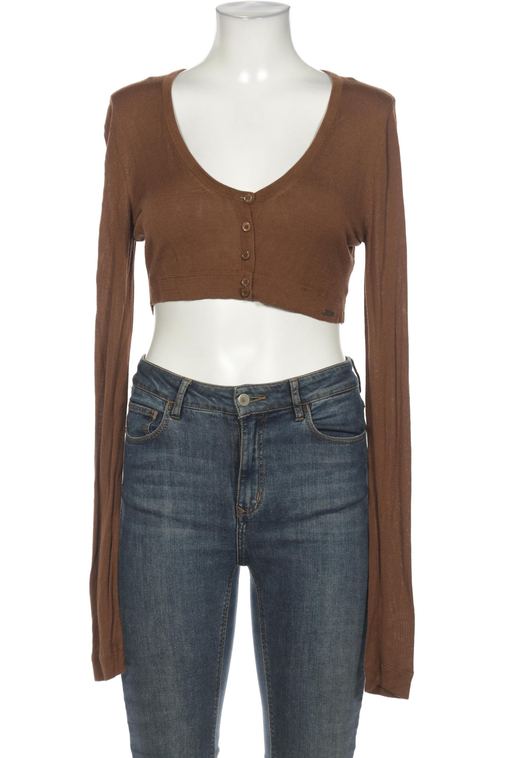 

Oui Damen Strickjacke, braun