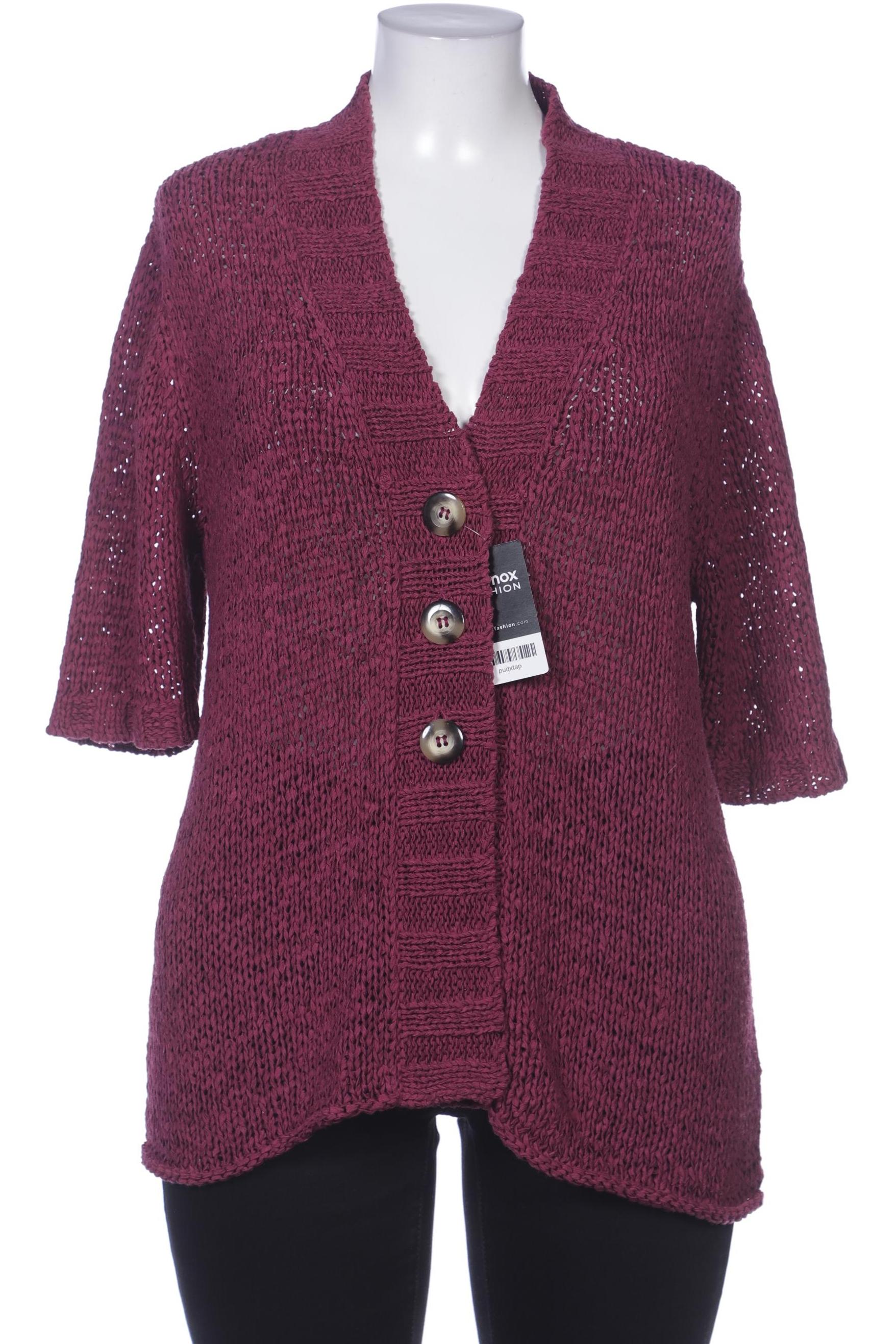 

Oui Damen Strickjacke, flieder, Gr. 46