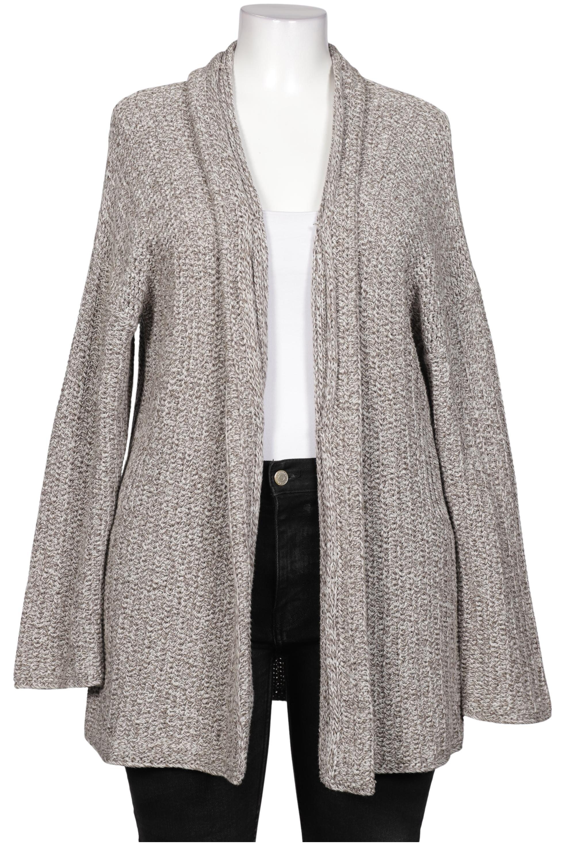 

Oui Damen Strickjacke, beige, Gr. 42