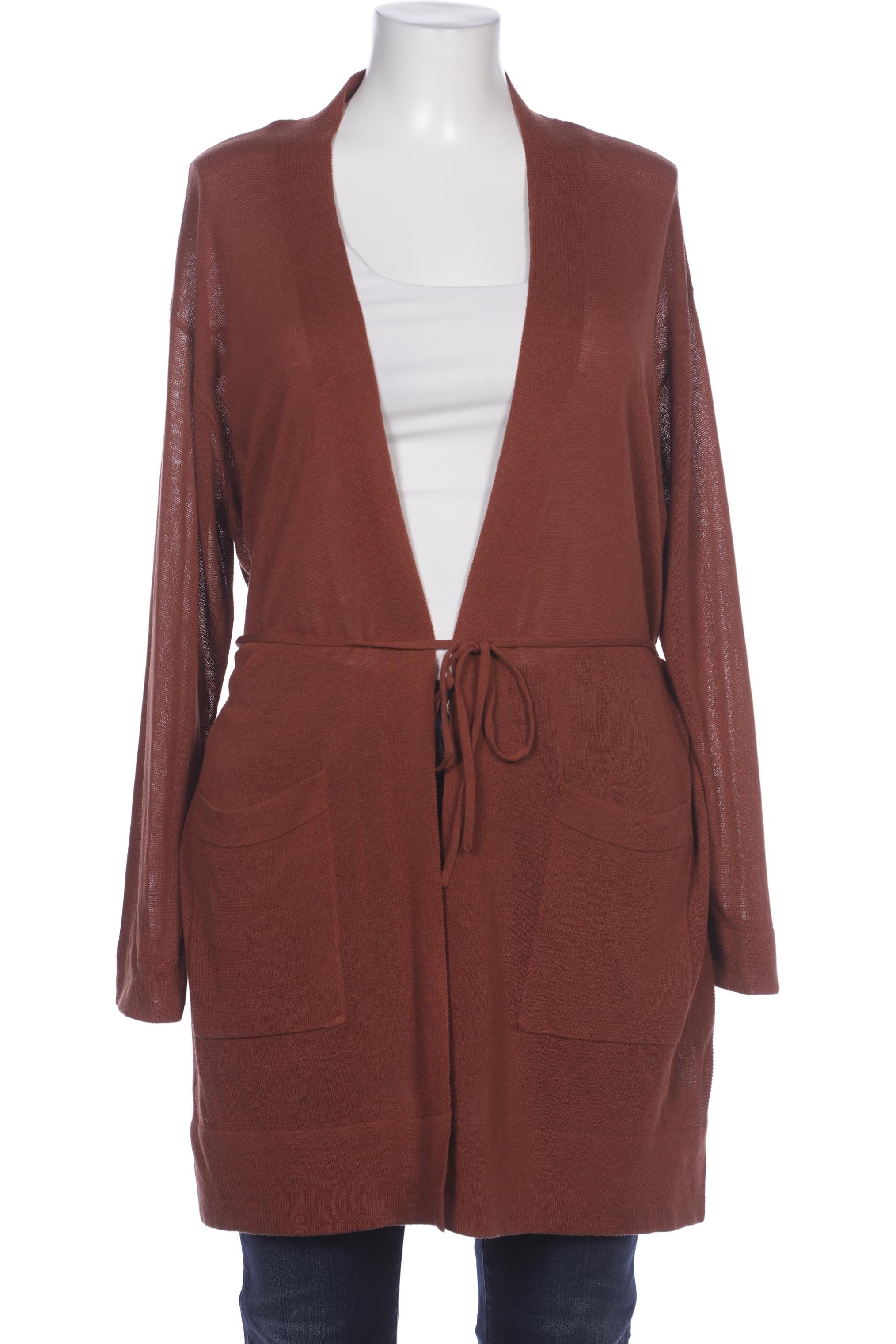 

Oui Damen Strickjacke, braun, Gr. 44