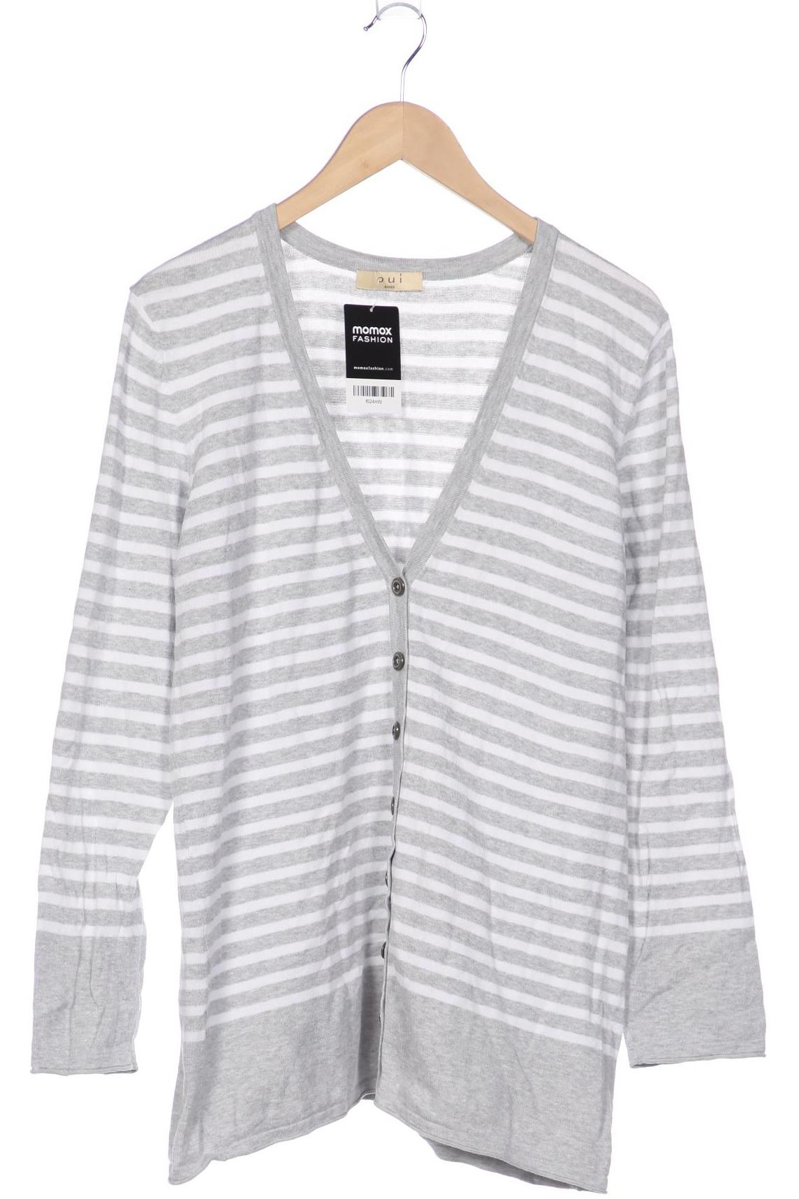 

Oui Damen Strickjacke, grau, Gr. 44