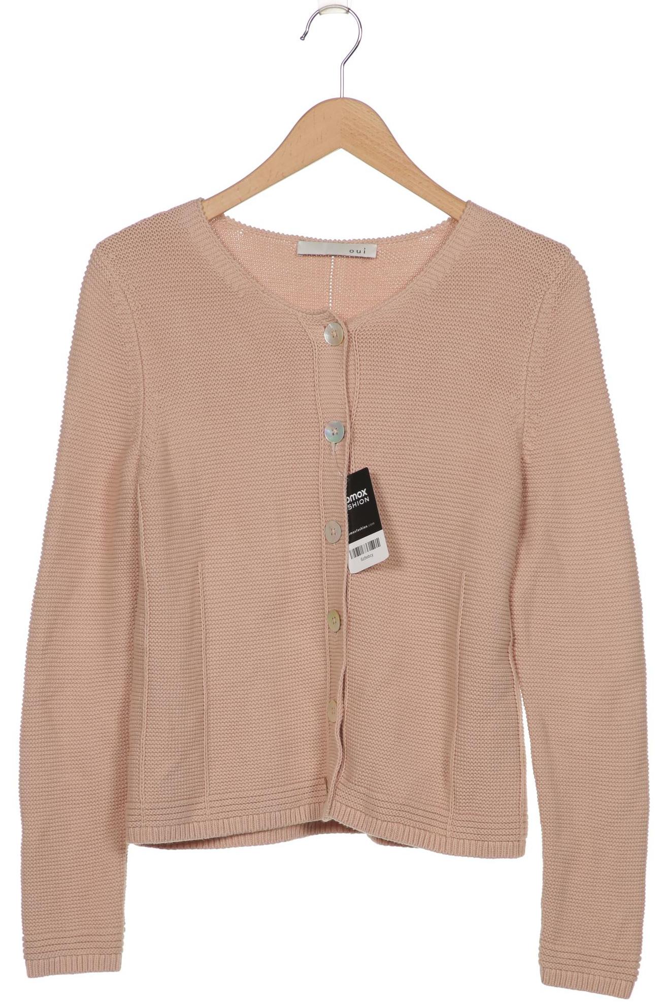 

Oui Damen Strickjacke, beige