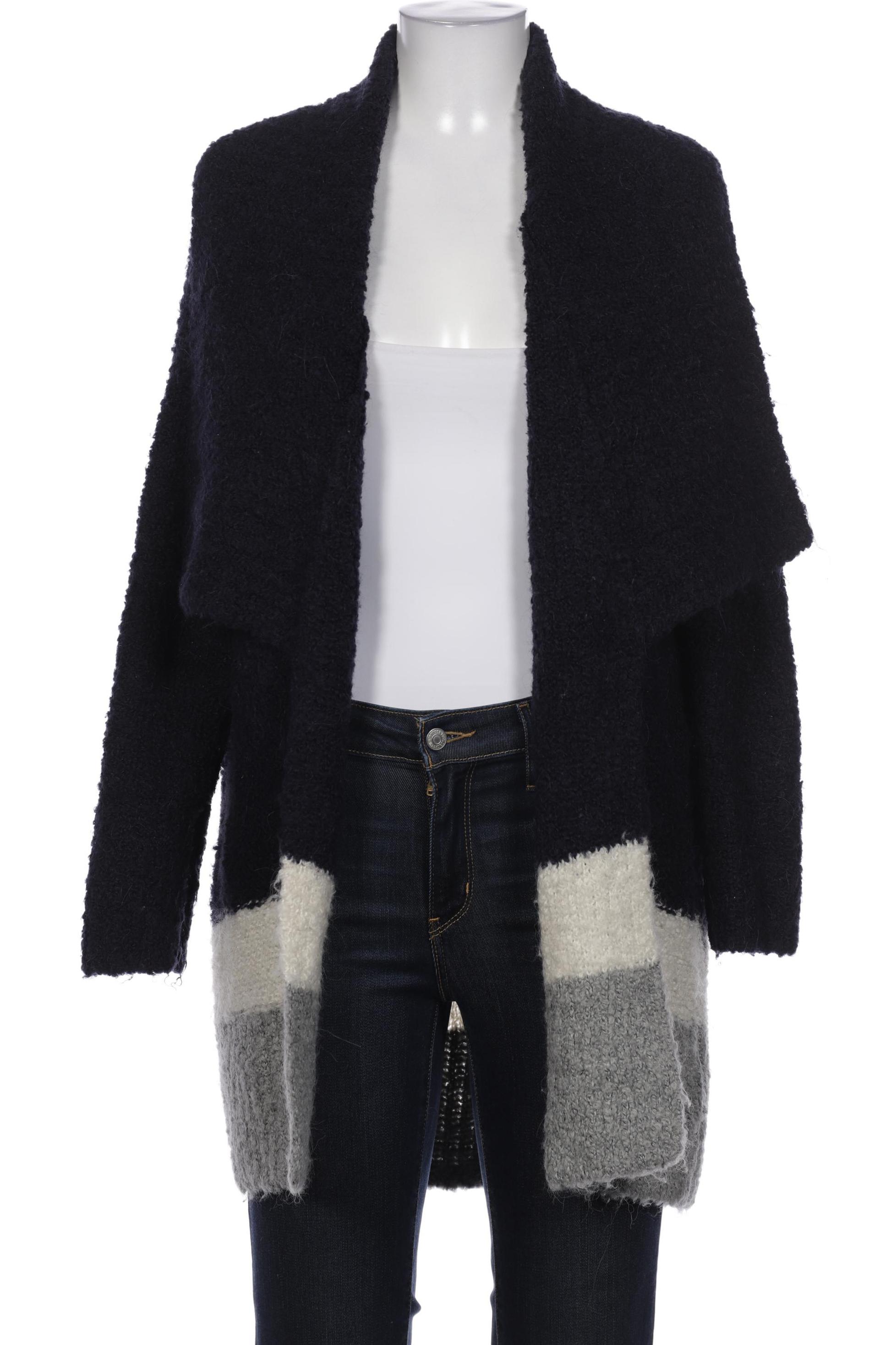 

Oui Damen Strickjacke, marineblau, Gr. 36