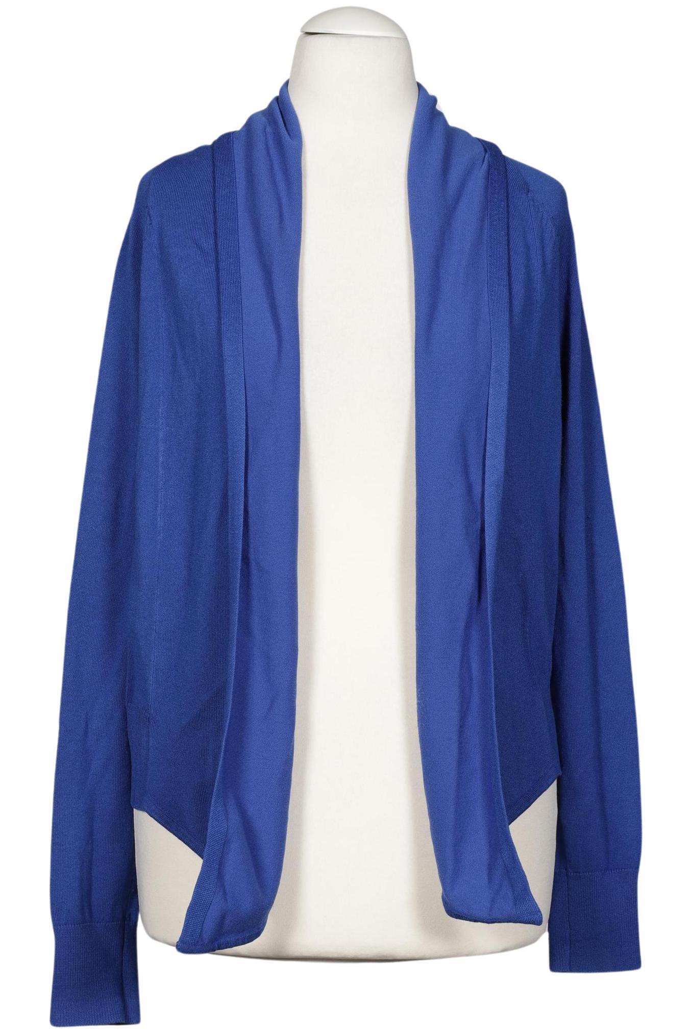 

Oui Damen Strickjacke, blau, Gr. 34