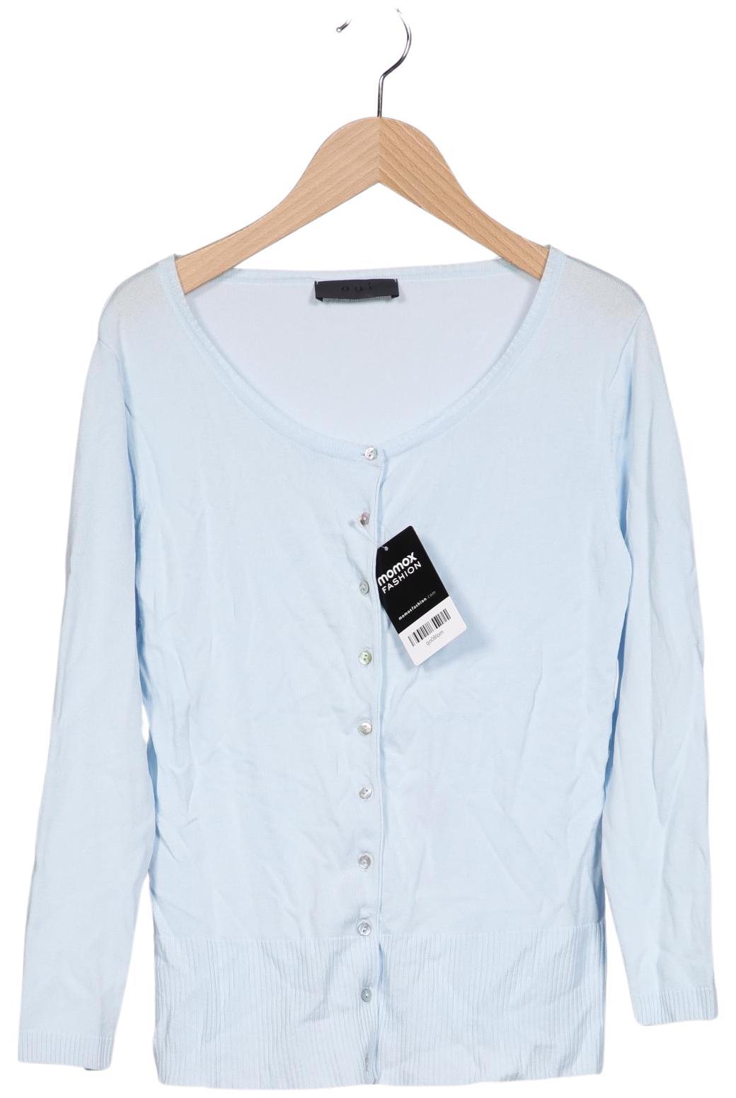 

Oui Damen Strickjacke, hellblau, Gr. 36