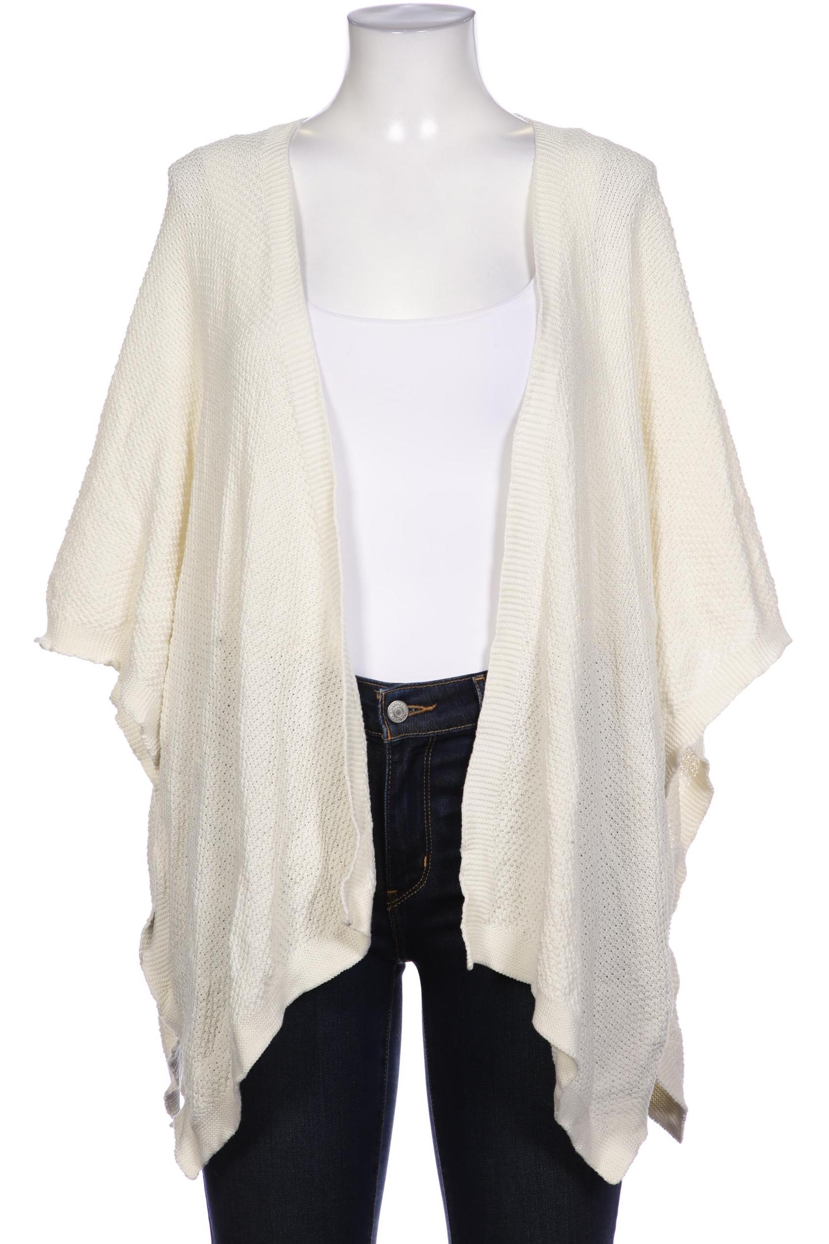 

Oui Damen Strickjacke, cremeweiß, Gr. 36