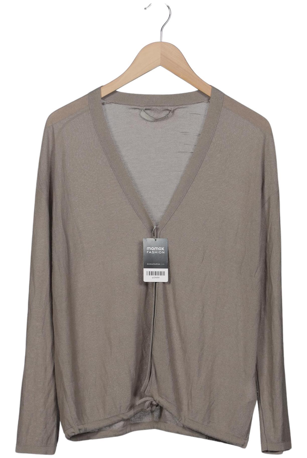 

Oui Damen Strickjacke, beige, Gr. 42