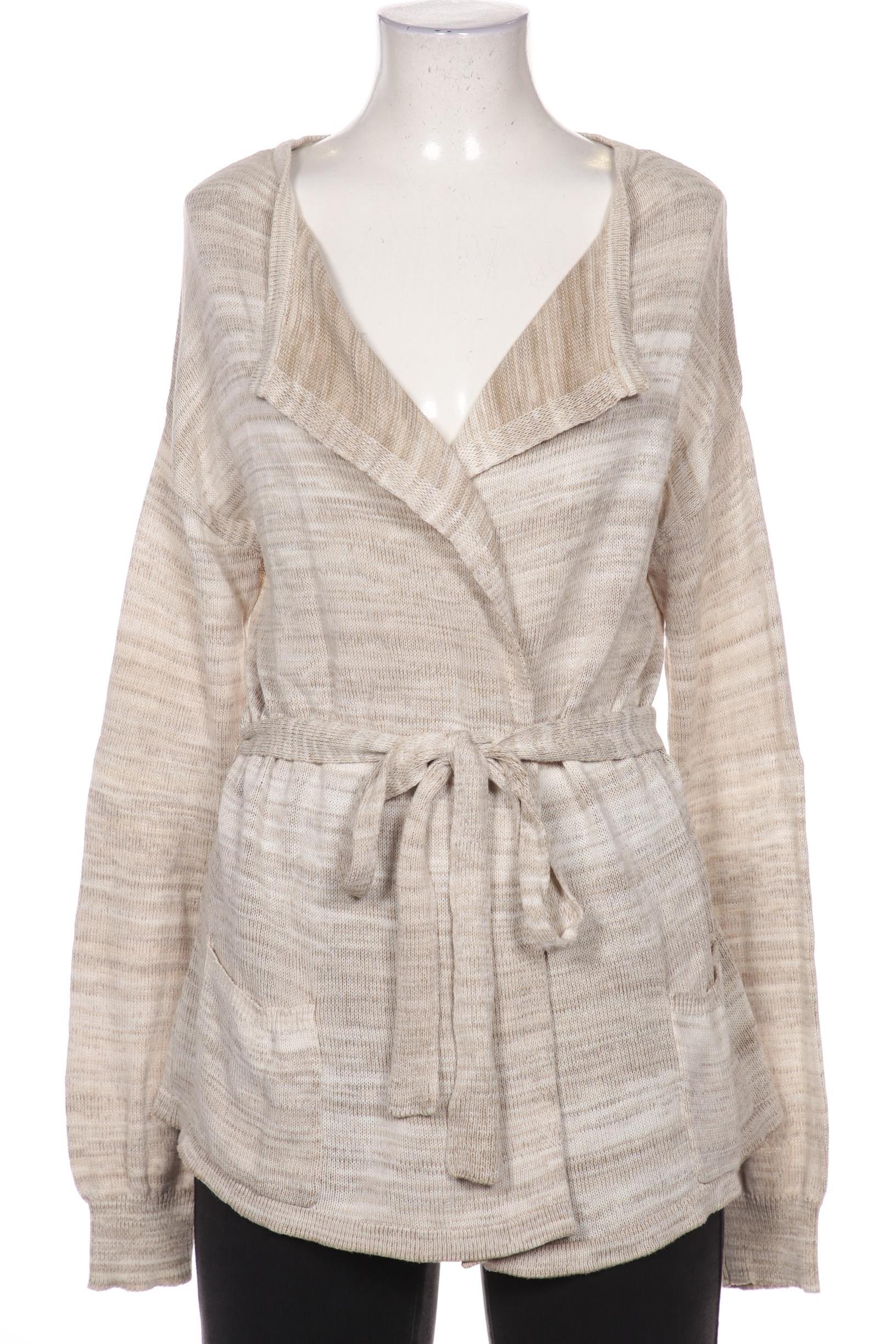 

Oui Damen Strickjacke, beige, Gr. 40