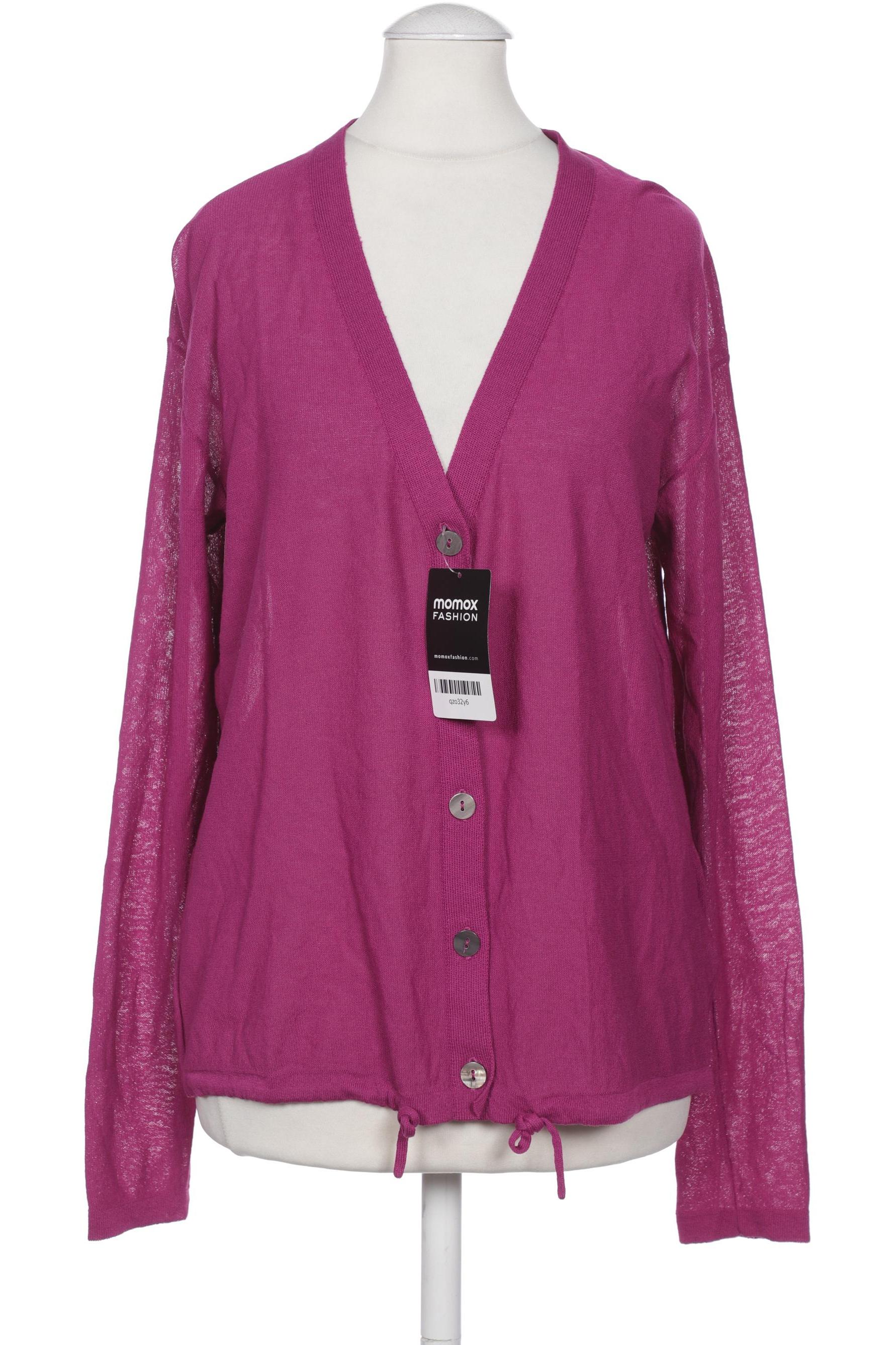 

Oui Damen Strickjacke, pink