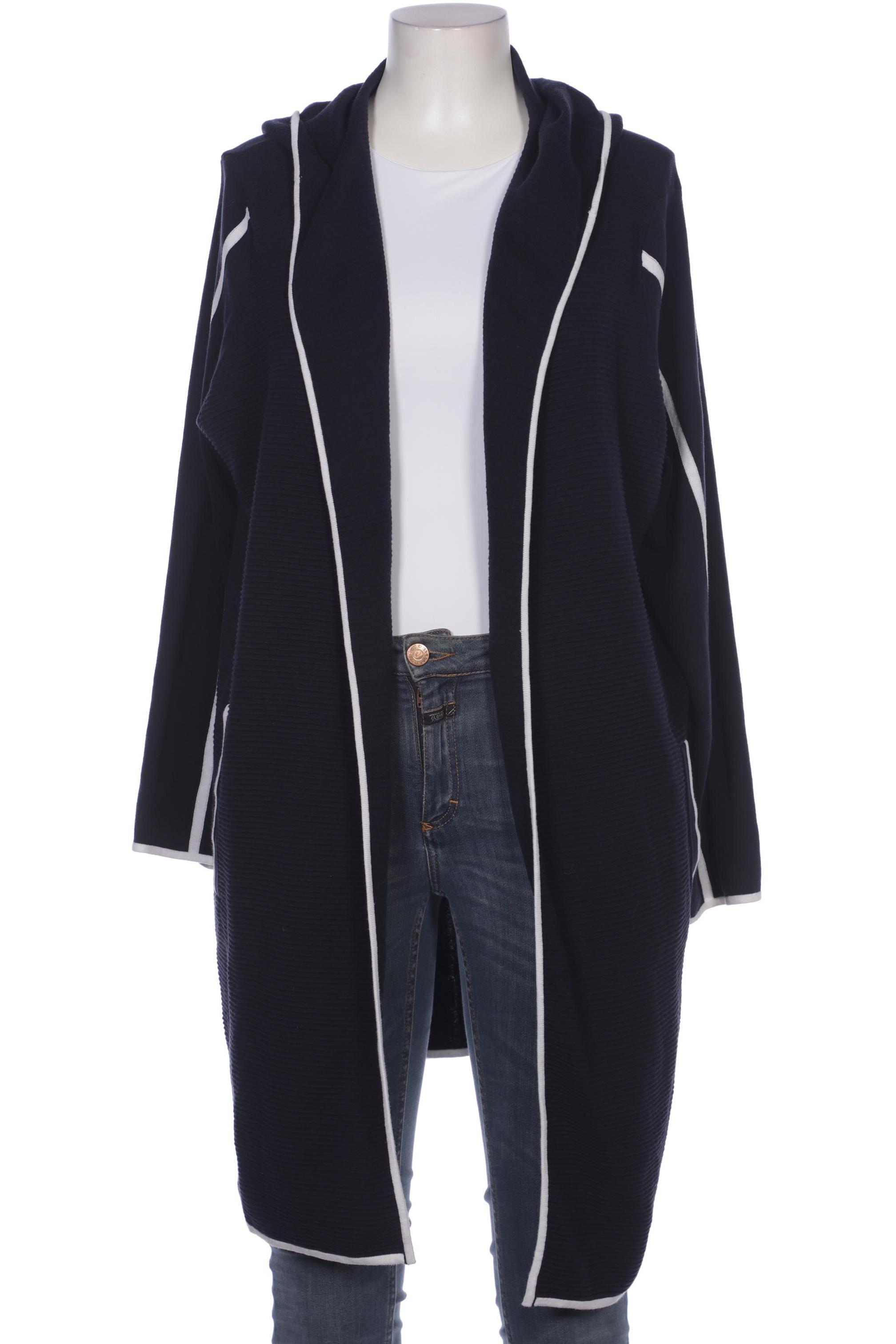 

Oui Damen Strickjacke, marineblau, Gr. 44