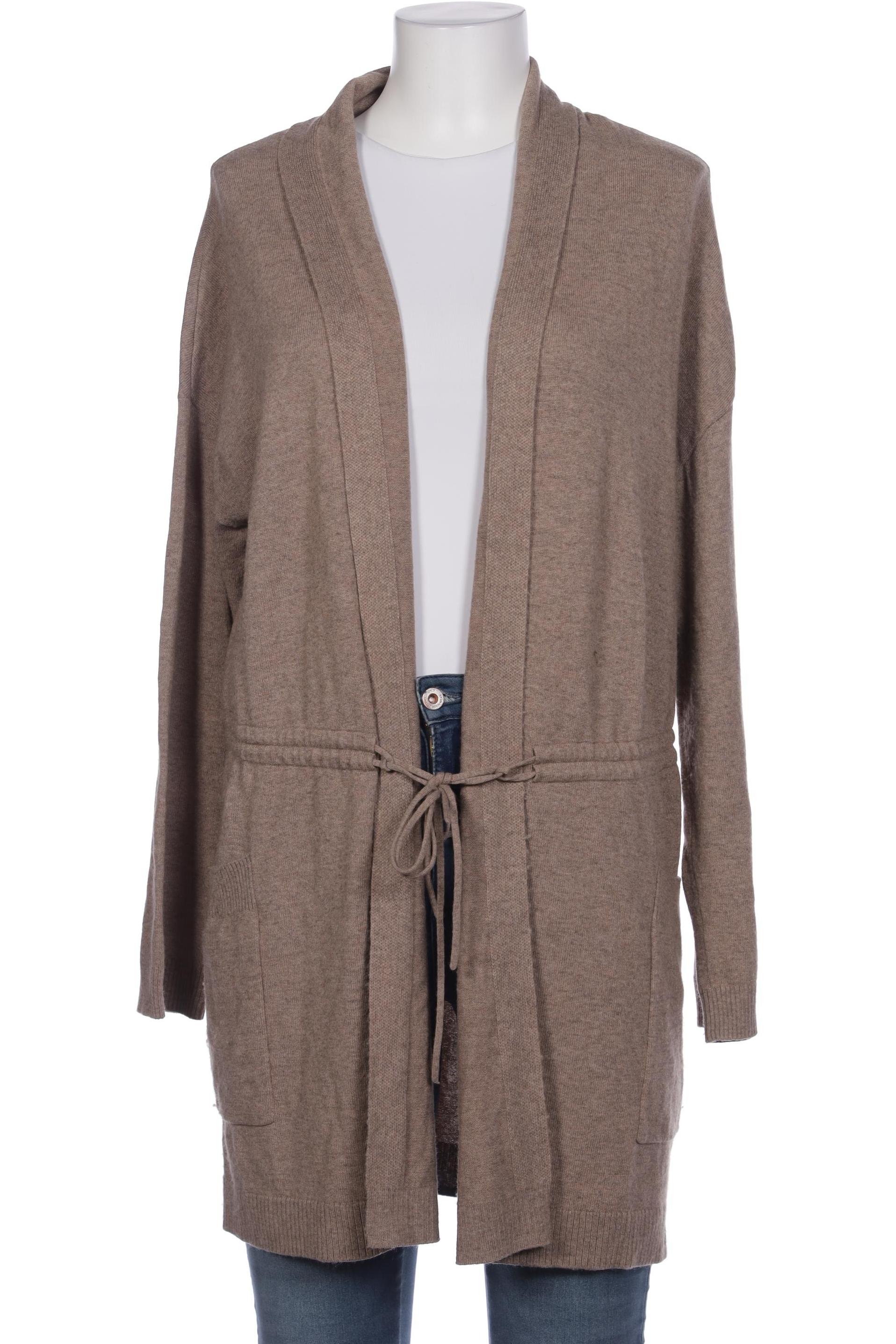 

Oui Damen Strickjacke, beige, Gr. 40