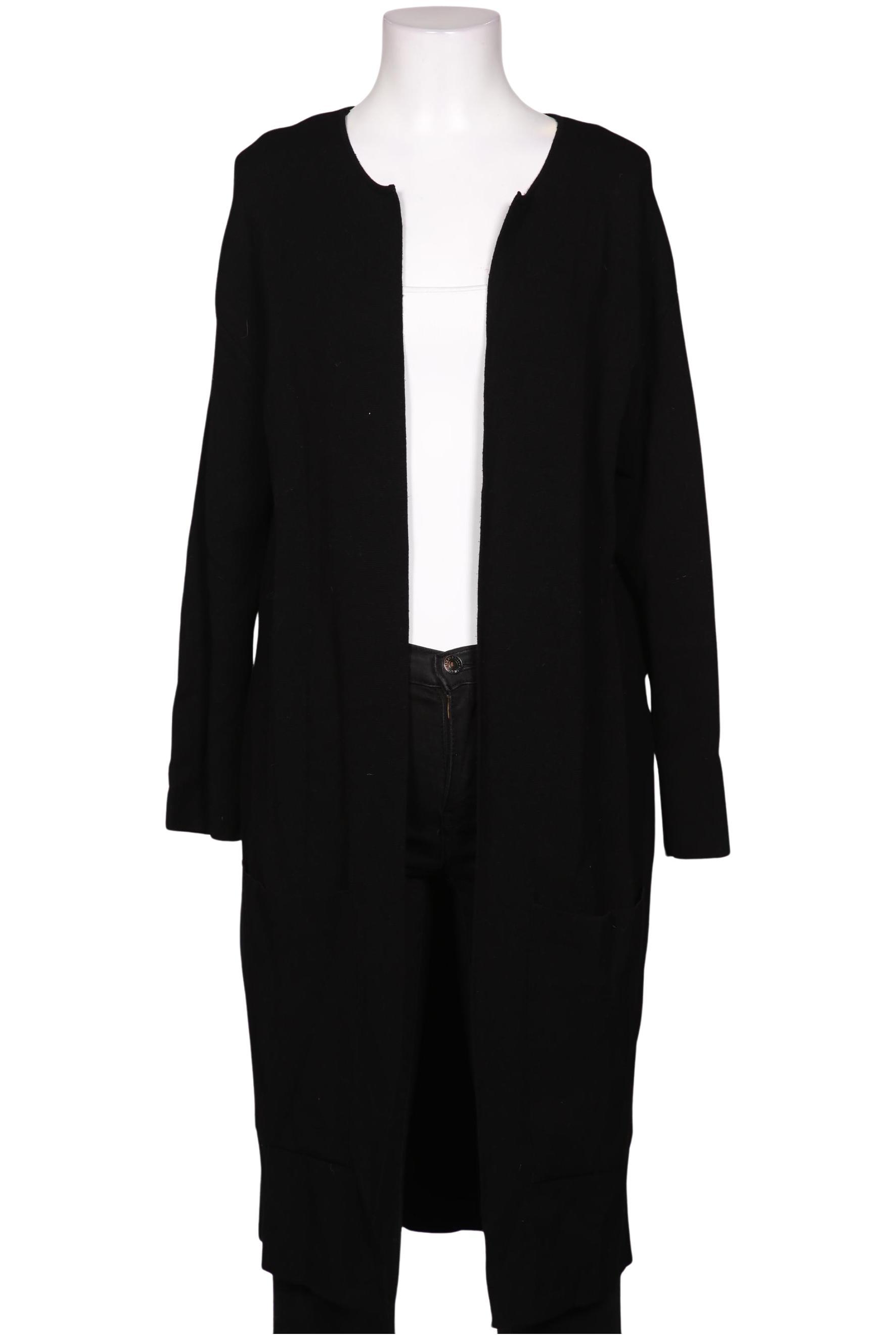 

Oui Damen Strickjacke, schwarz, Gr. 36