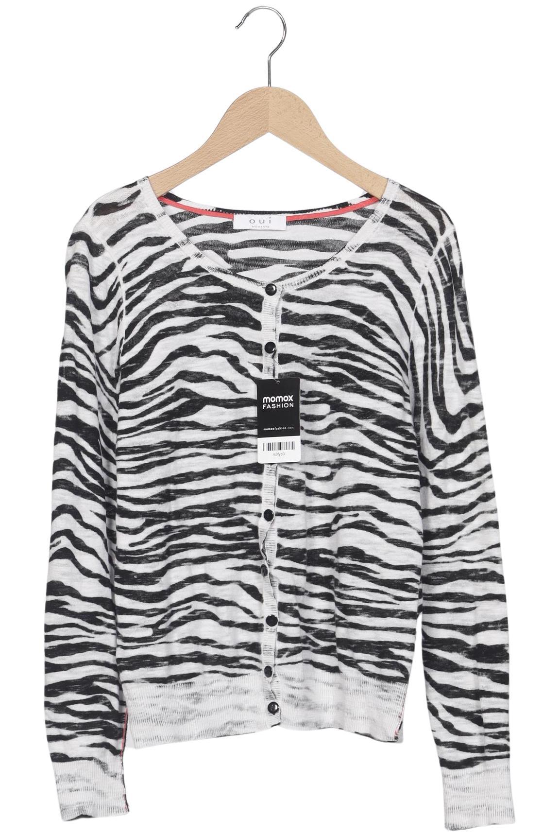 

Oui Damen Strickjacke, mehrfarbig, Gr. 36