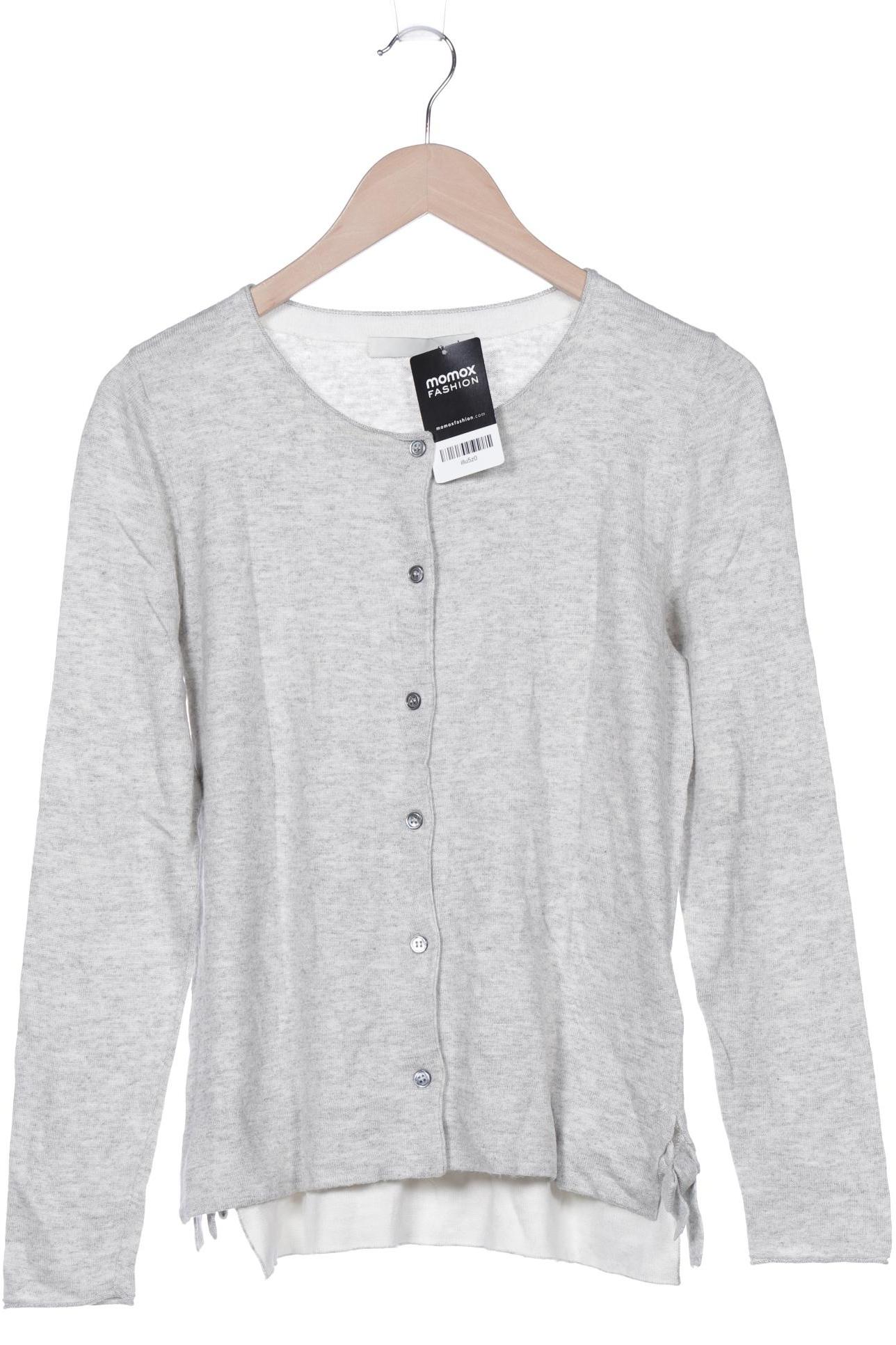 

Oui Damen Strickjacke, grau, Gr. 38