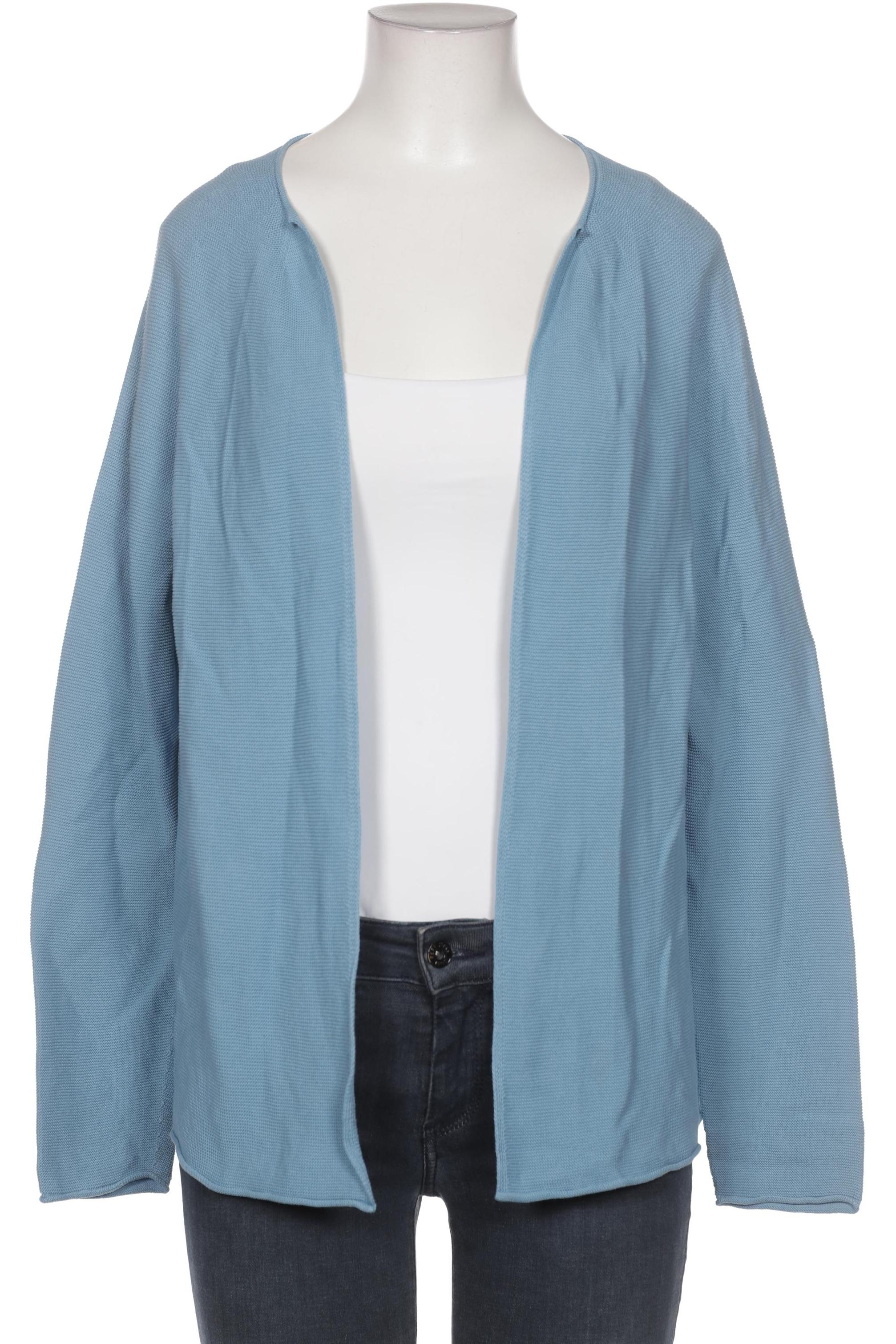 

Oui Damen Strickjacke, blau, Gr. 36