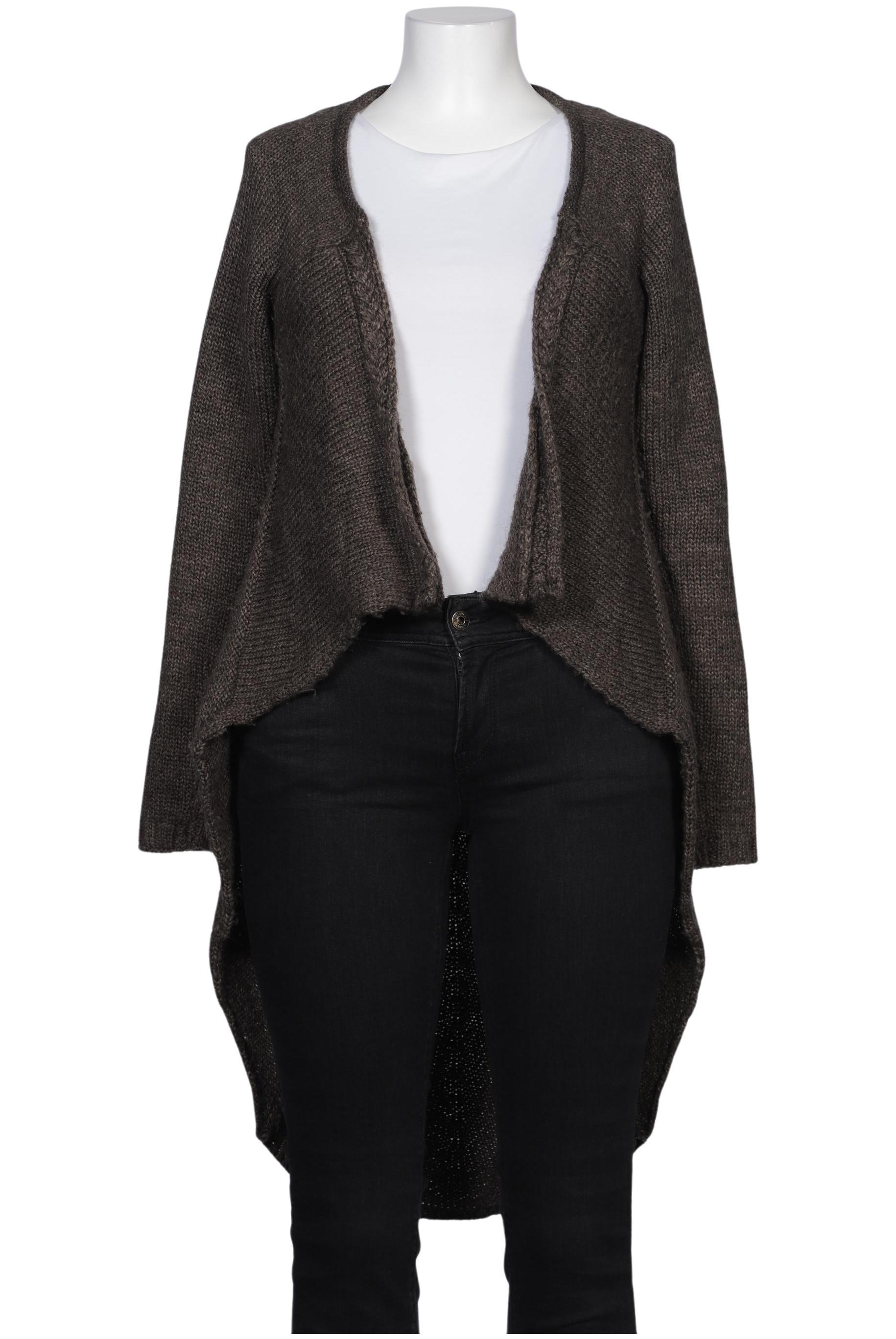 

Oui Damen Strickjacke, braun, Gr. 44