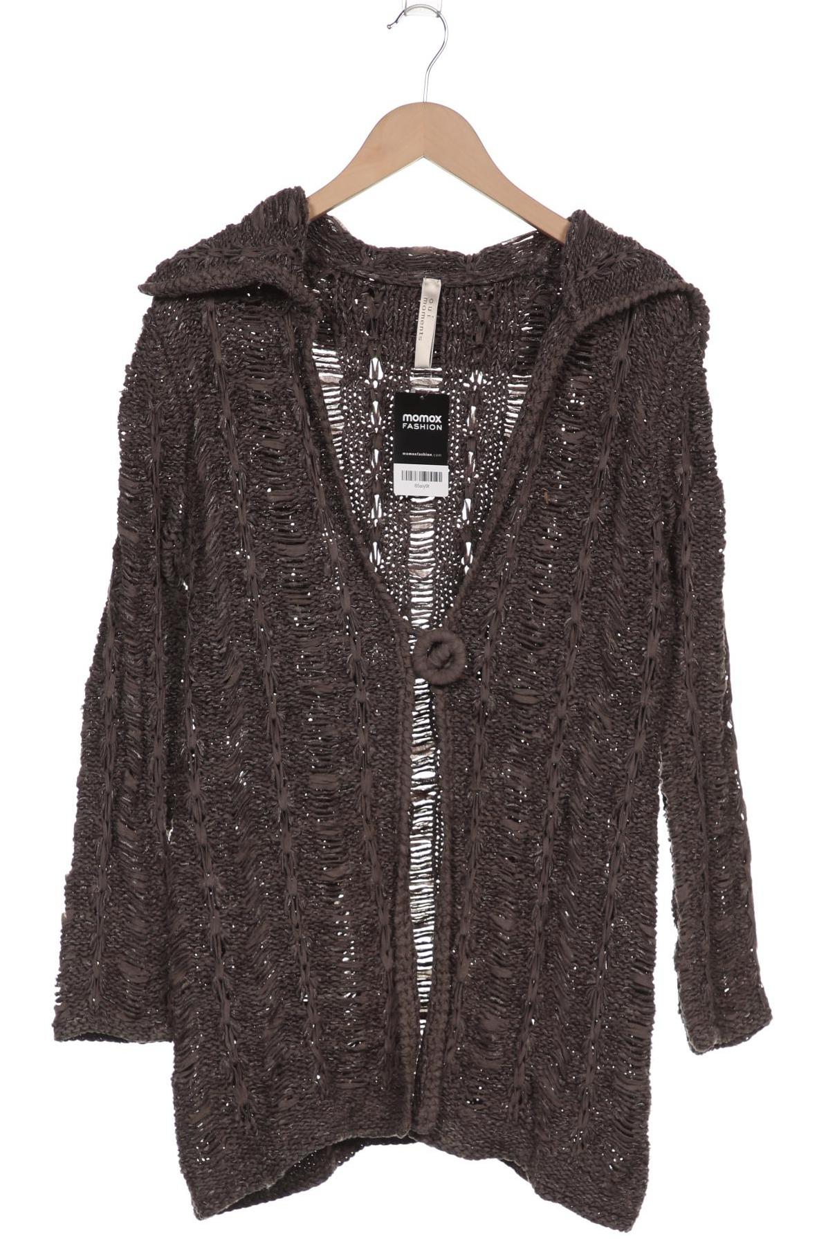 

Oui Damen Strickjacke, grau, Gr. 42